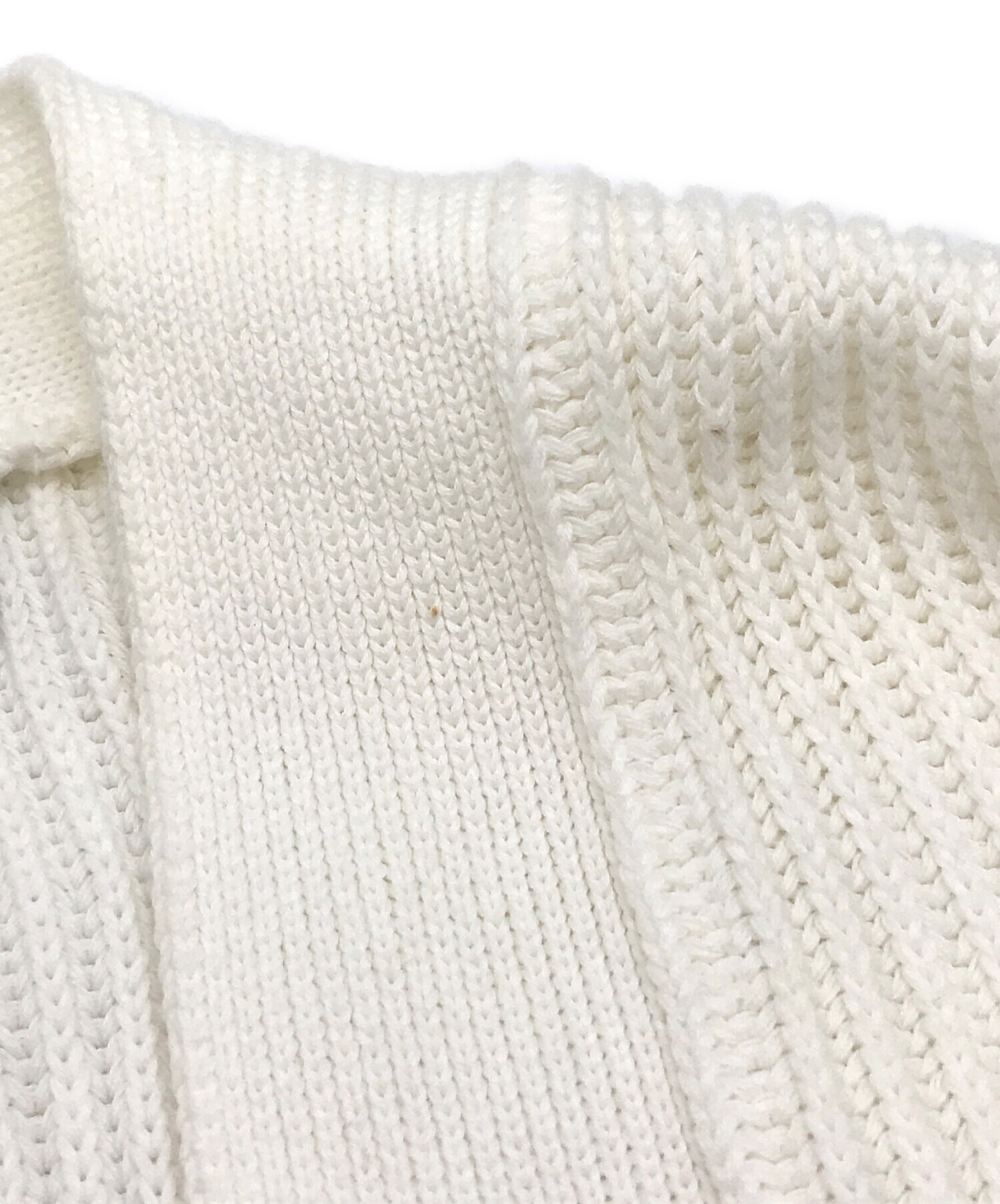 中古・古着通販】DRAWER (ドゥロワー) 9G コットン ニット