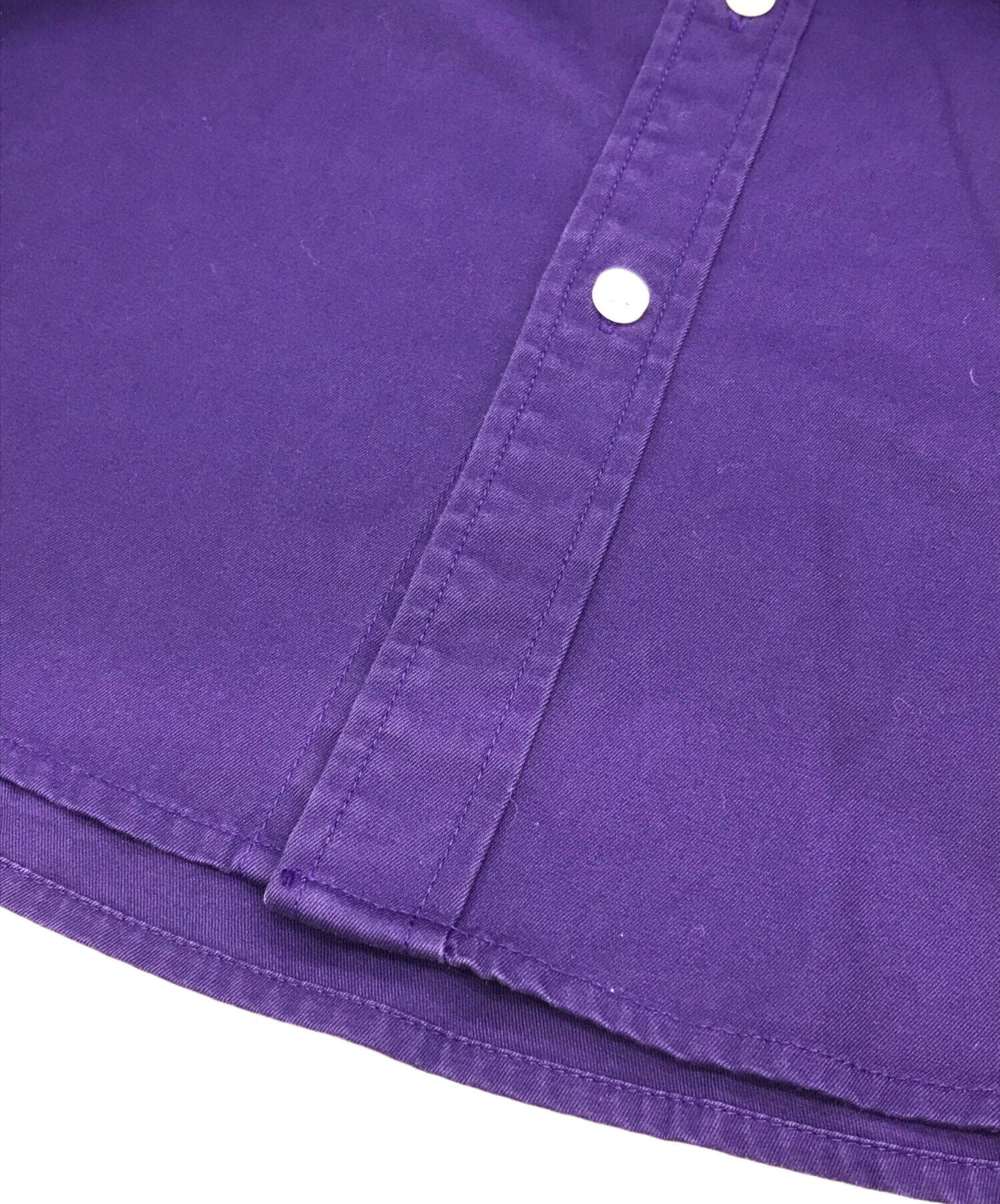 Supreme 86 メッシュシャツ Sサイズ パープル 中古・古着通販】SUPREME (シュプリーム) スモールボックスロゴシャツ