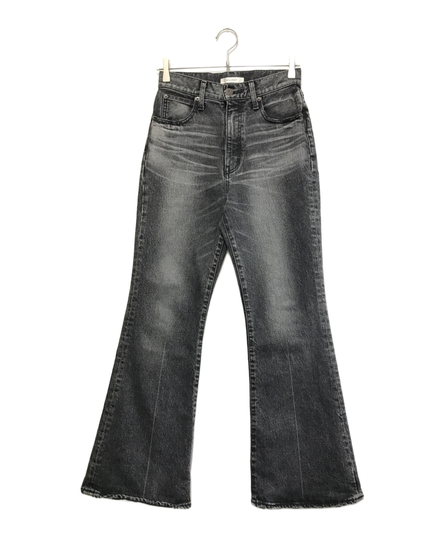 MOUSSY ブーツカットデニム ブラック
