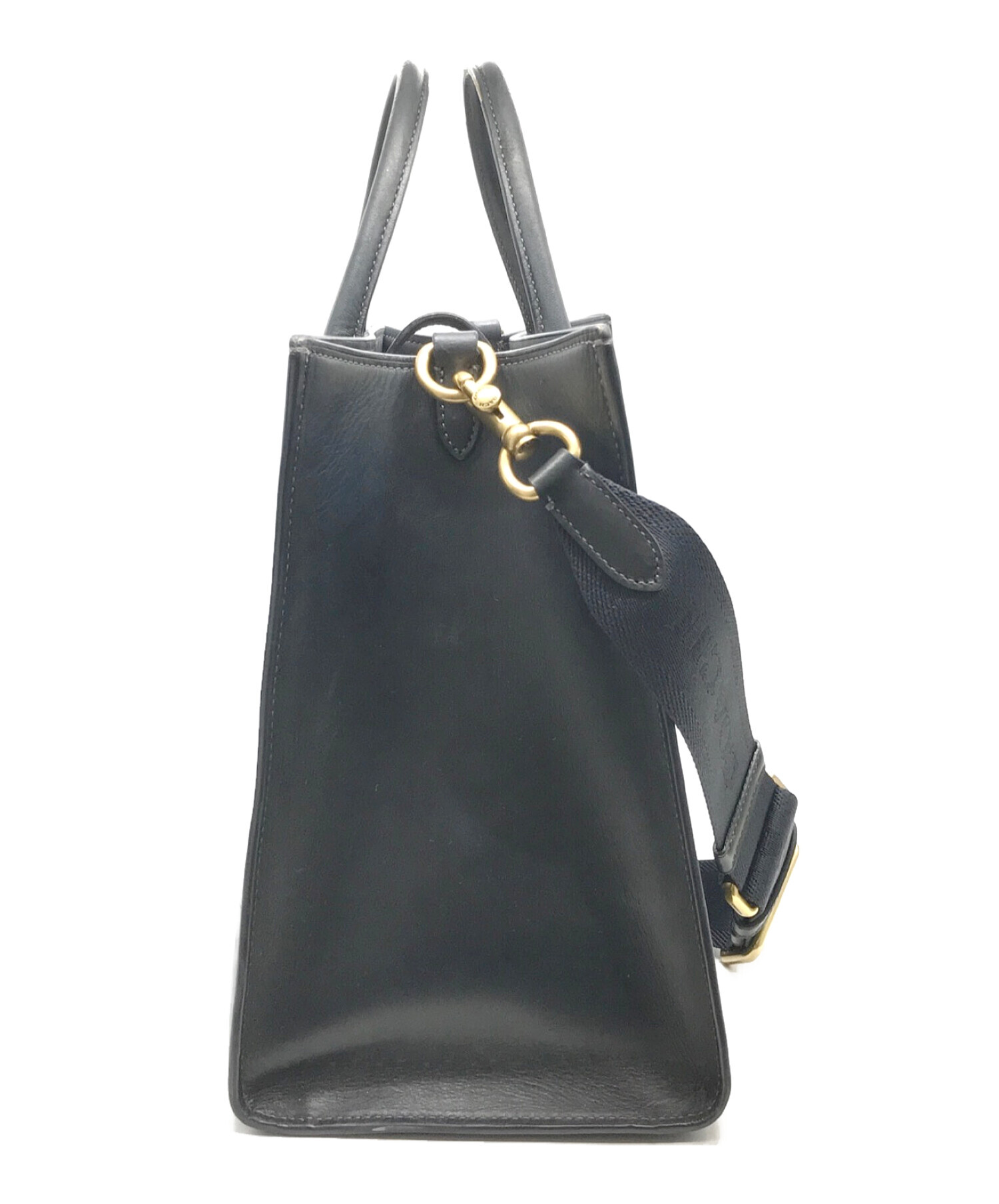 中古・古着通販】COACH (コーチ) エース トート 35 ブラック サイズ:ー  