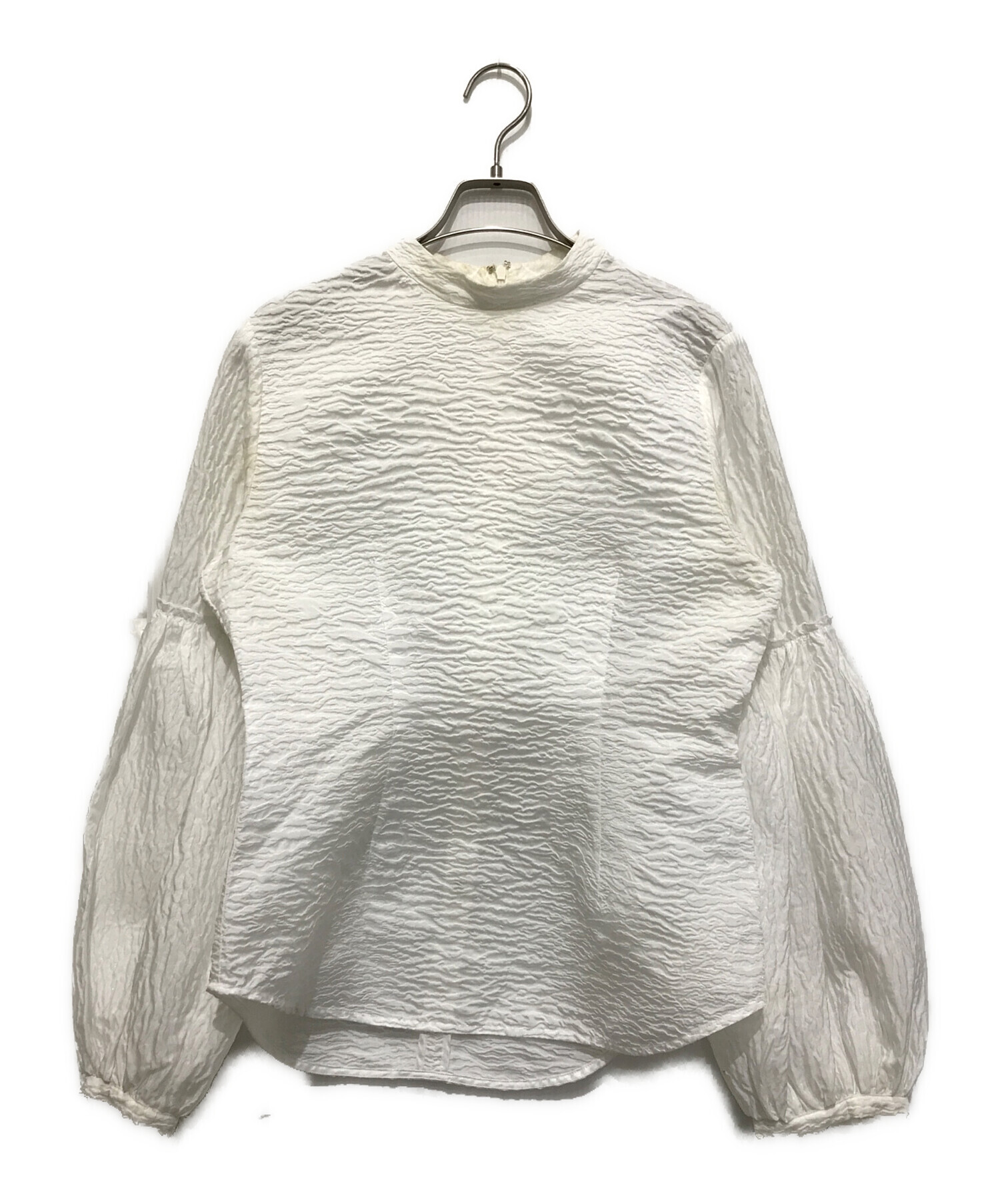 【再再お値下げ】LECIELBLUE  ZebraJacquard Blouse 中古・古着通販】LE CIEL BLEU (ルシェルブルー) Zebra Jacquard