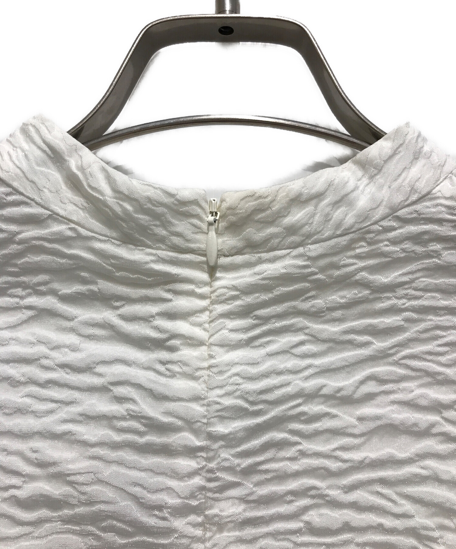 【再再お値下げ】LECIELBLUE  ZebraJacquard Blouse LE CIEL BLEU｜シアージャカードブラウス / Sheer Jacquard Blouse