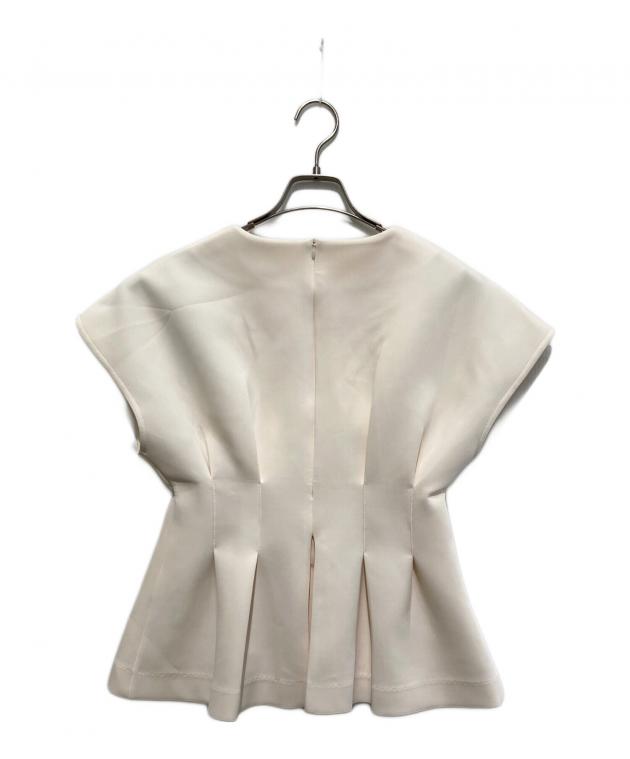 anuans ペプラムフォルムトップス （ECRU） アニュアンス anuans ペプラムフォルムトップス （ECRU