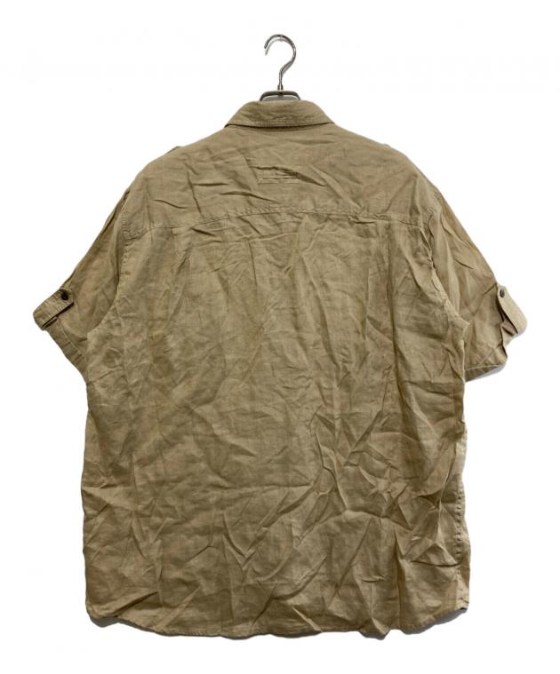 中古・古着通販】ORVIS (オービス) リネンシャツ ベージュ サイズ:XL