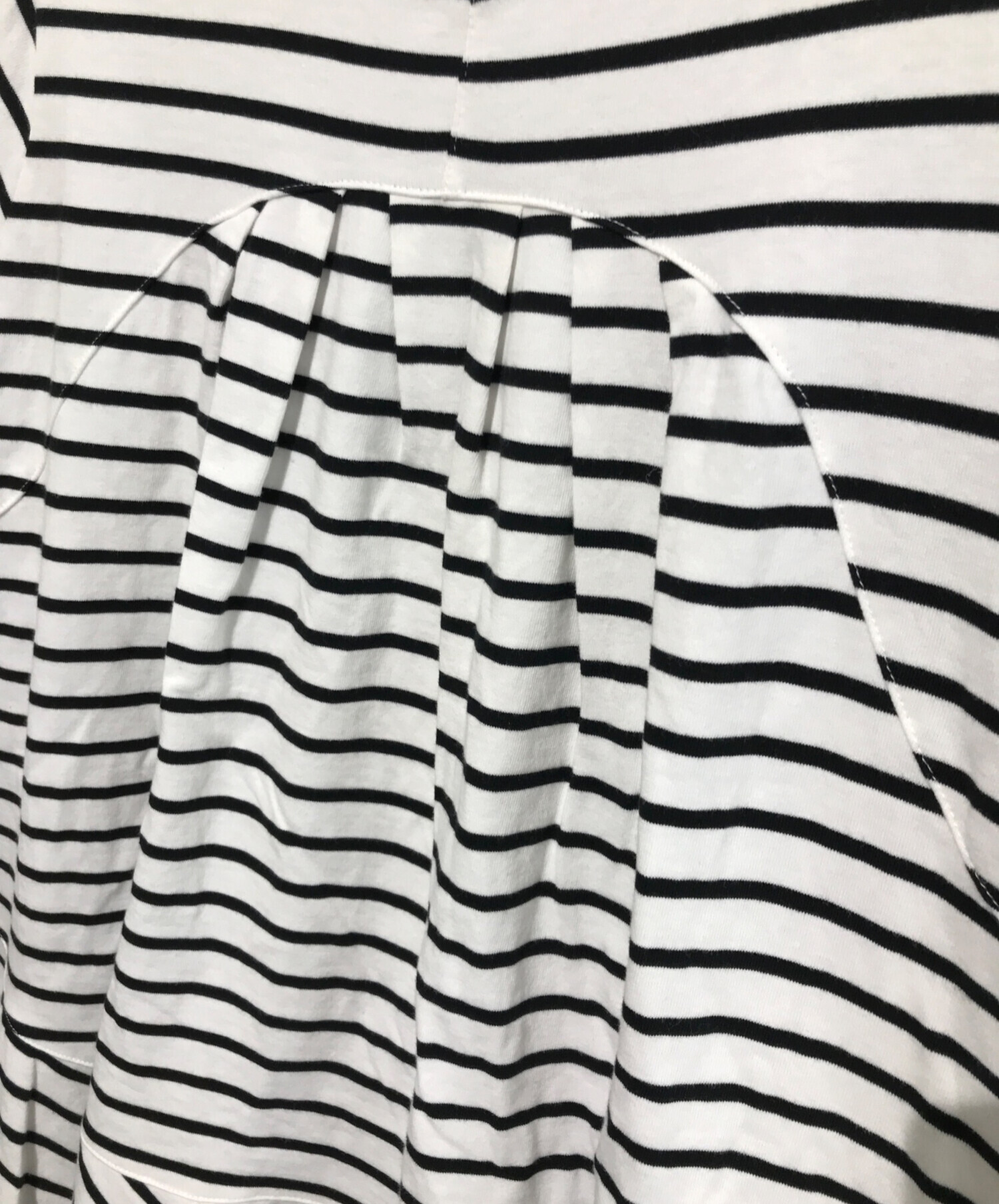 新品タグ付き BEARDSLEY(ビアズリー) 長袖 切り替えペプラムTee 【公式