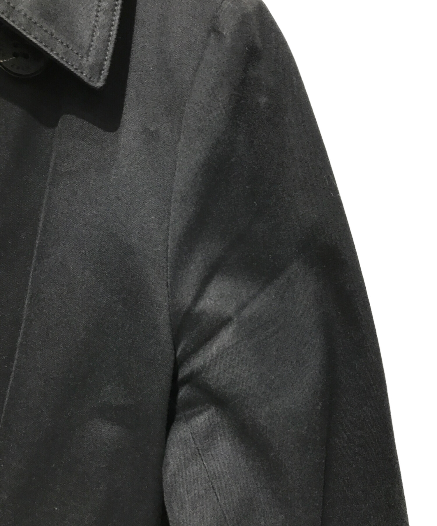 中古・古着通販】HYKE (ハイク) ライナー付トレンチコート ブラック