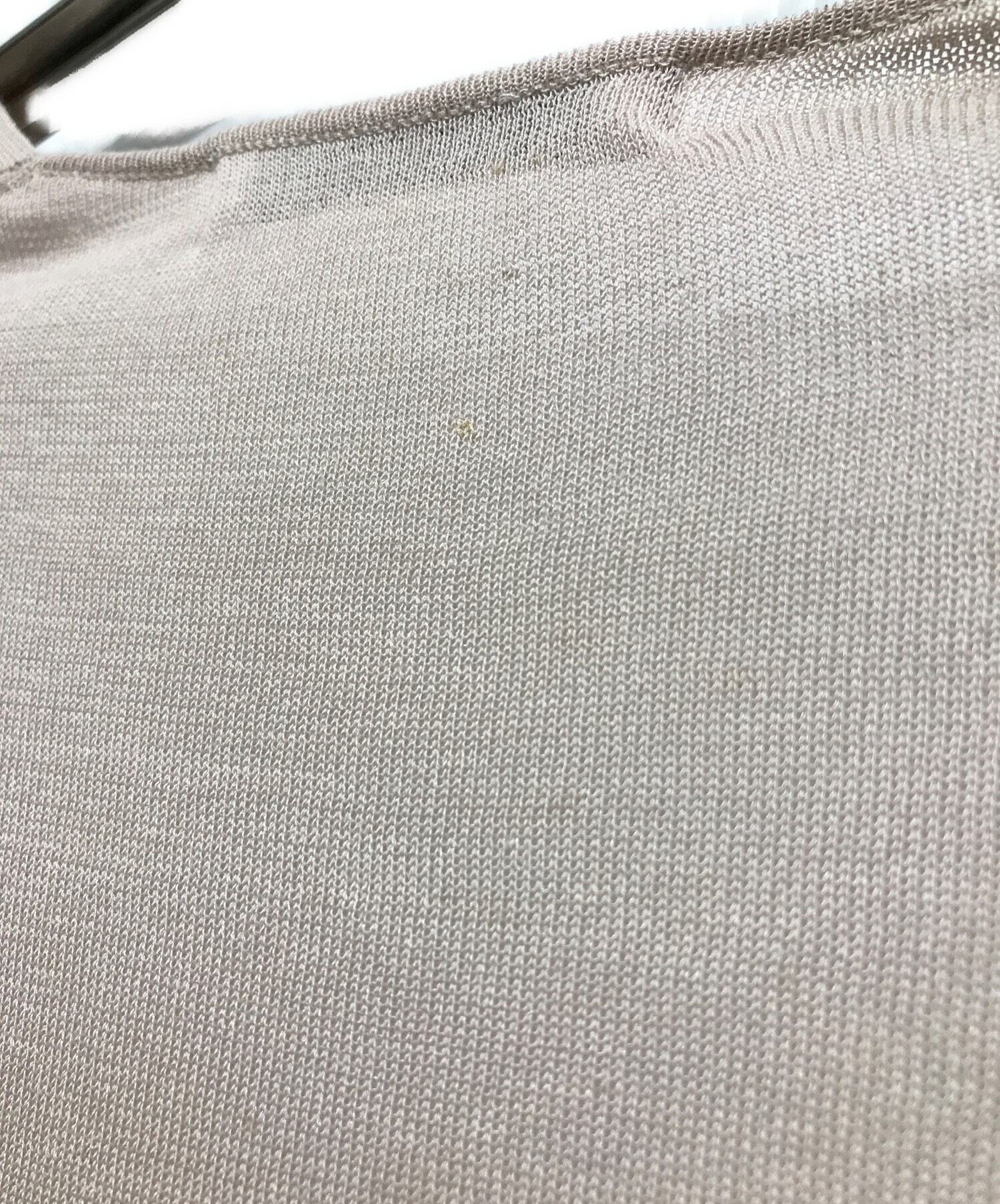 中古・古着通販】ANAYI (アナイ) ロングニットカーディガン ベージュ