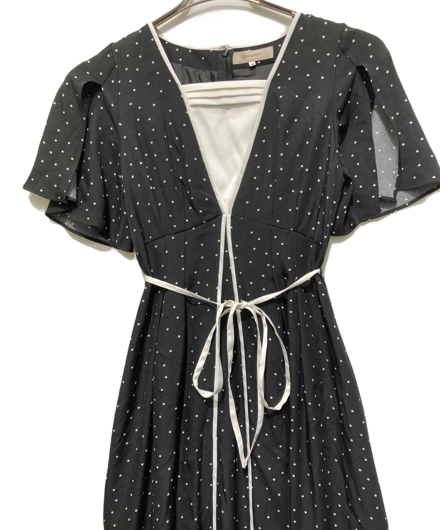 【数回のみ】ジャスグリッティ　ワンピース レイヤードドッキングワンピース（ワンピース）｜JUSGLITTY（ジャス