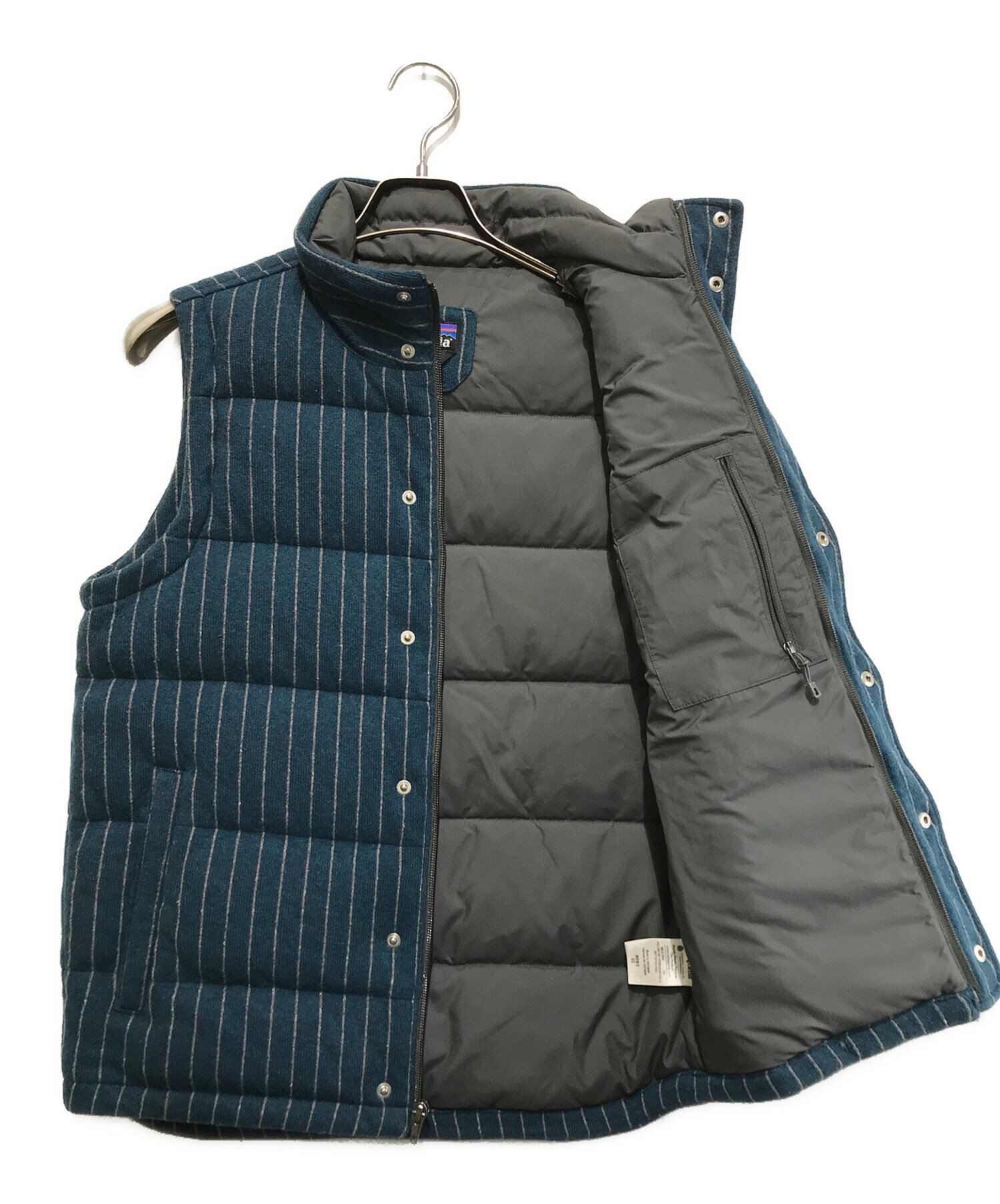 中古・古着通販】Patagonia (パタゴニア) Quilt Again Vest ブルー