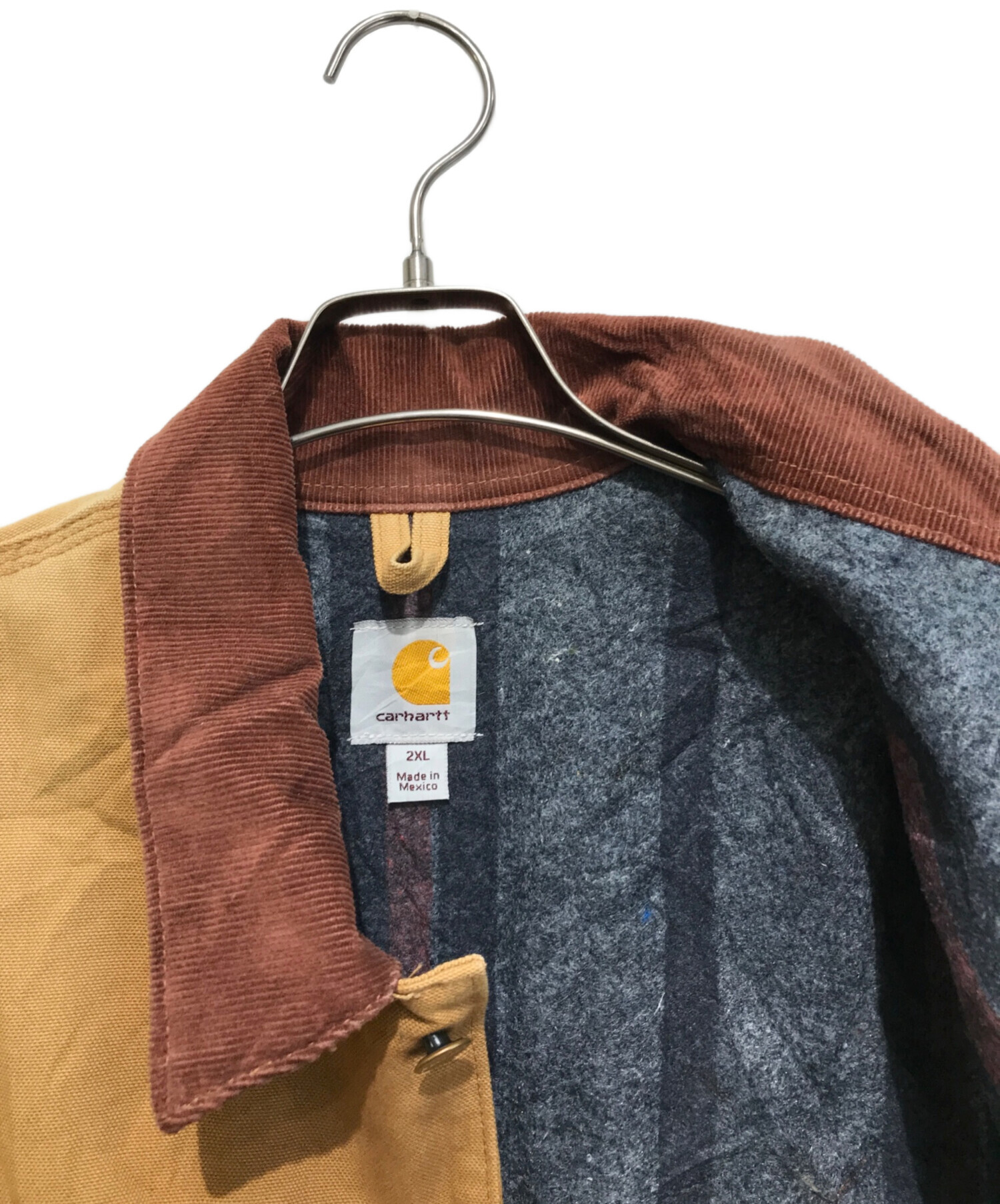 中古・古着通販】CarHartt (カーハート) CHORE COAT ブラウン サイズ