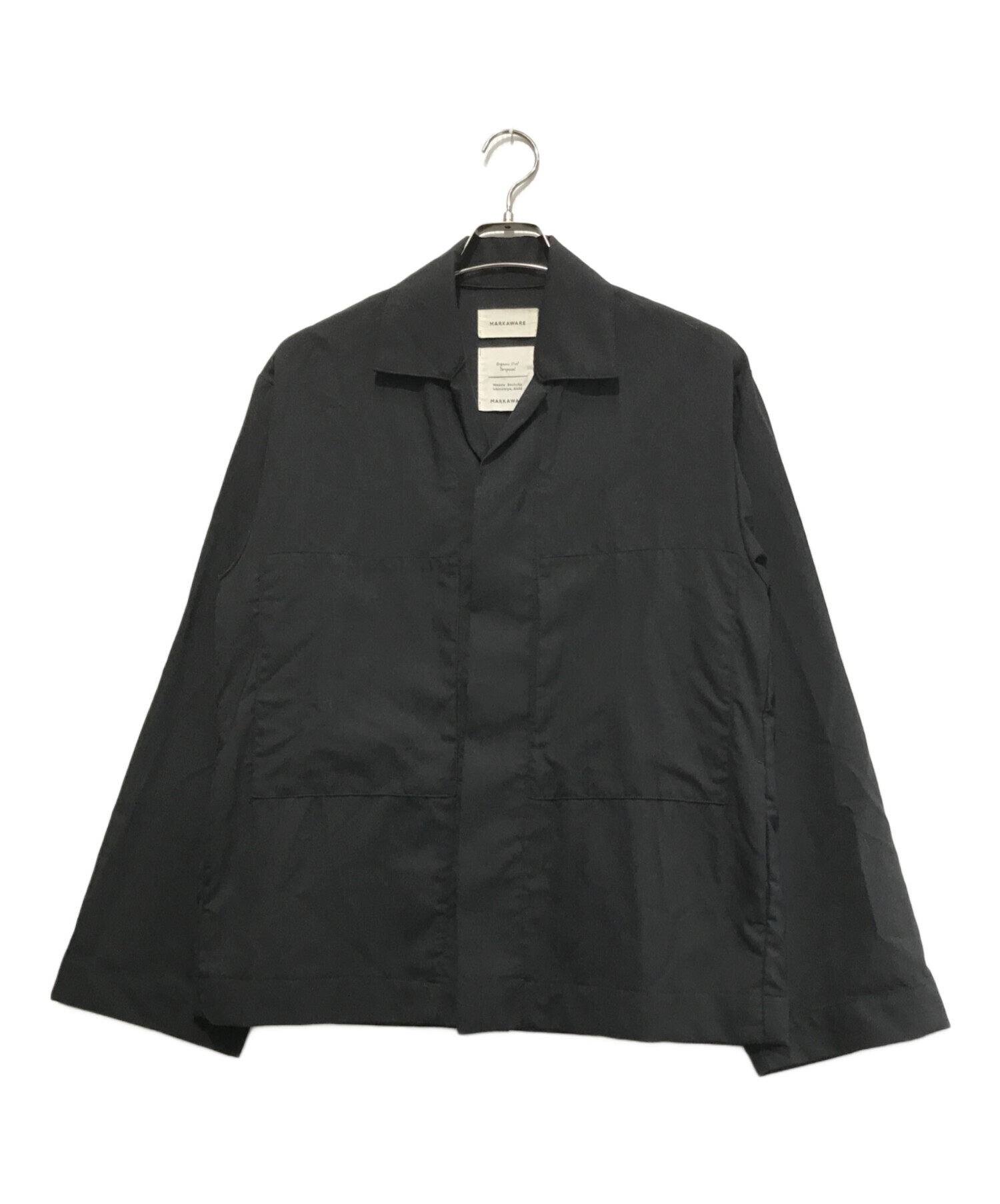 中古・古着通販】MARKAWARE (マーカウェア) オープンカラーシャツ