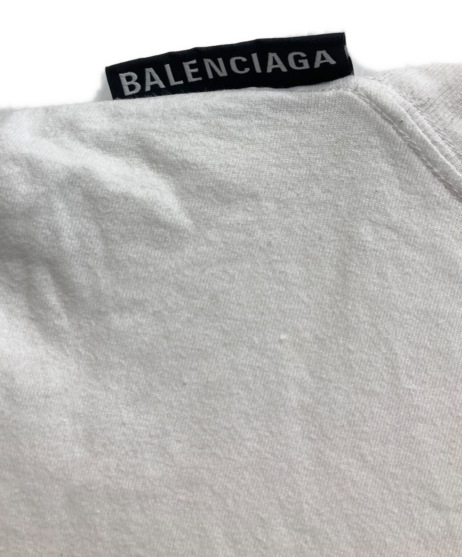 中古・古着通販】BALENCIAGA (バレンシアガ) Shoulder Logo Tag T