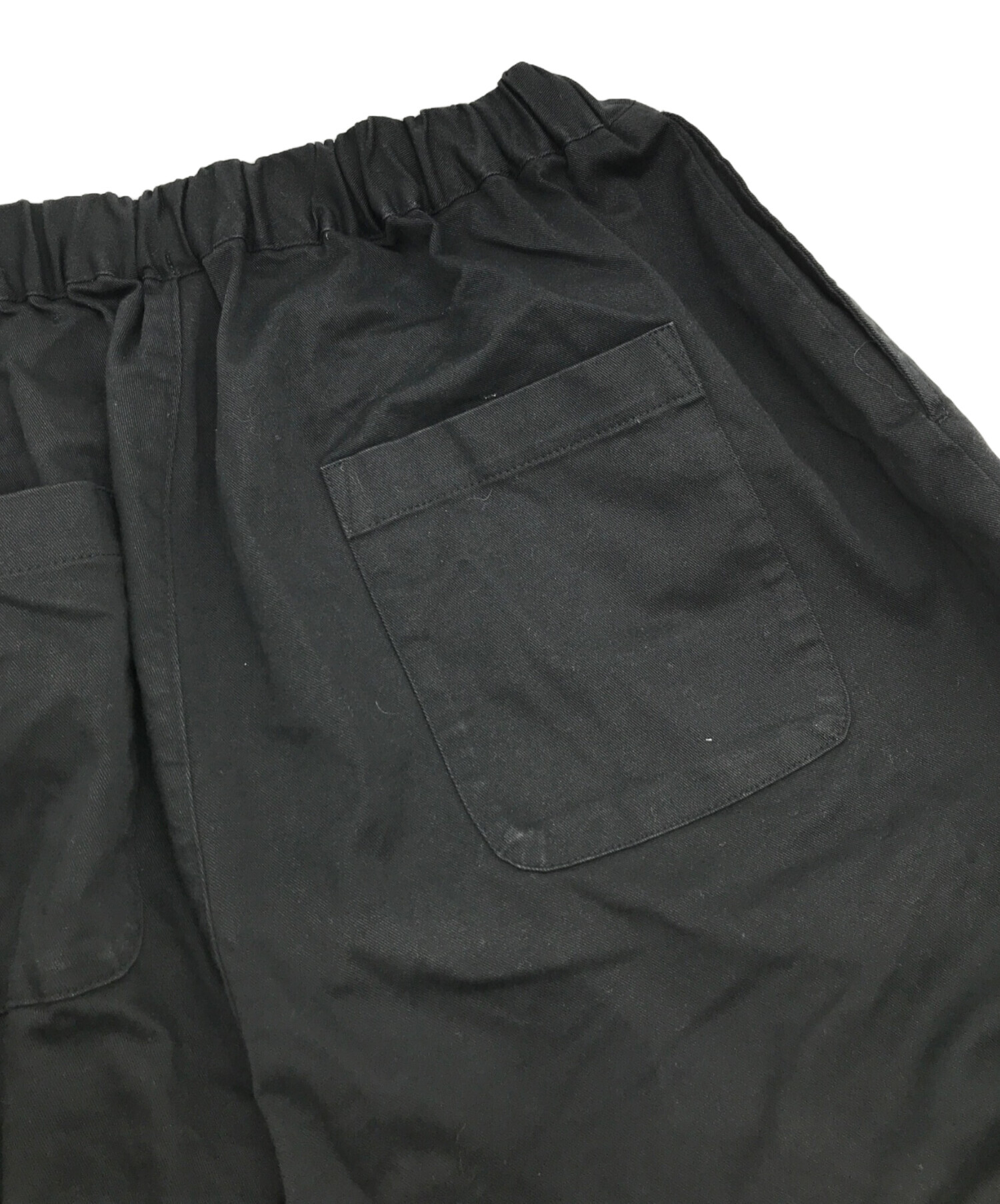 オローネ パンツ 黒 tandey オローネ バルーンロングパンツ ブラック