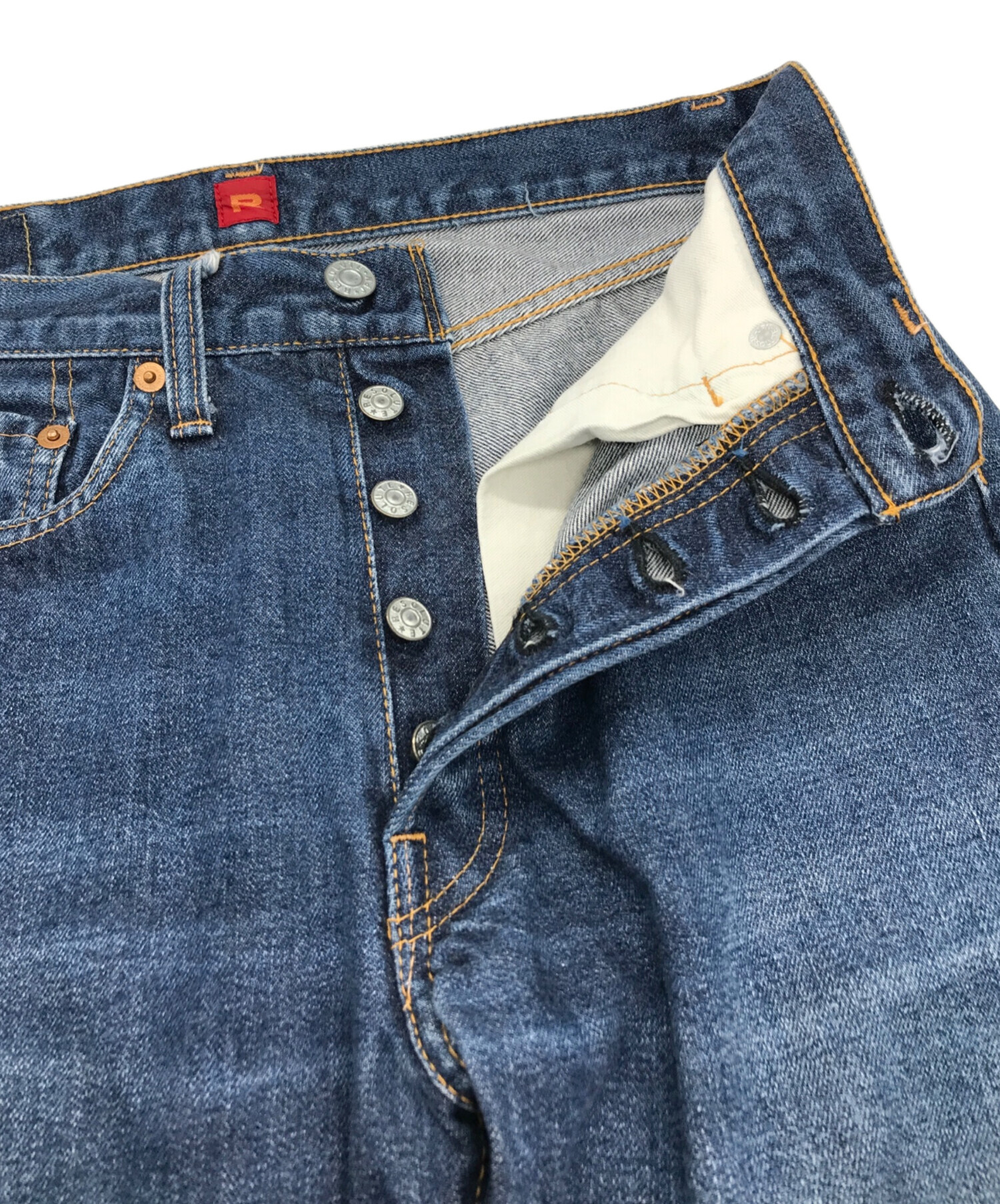 中古・古着通販】RESOLUTE (リゾルト) デニムパンツ インディゴ サイズ