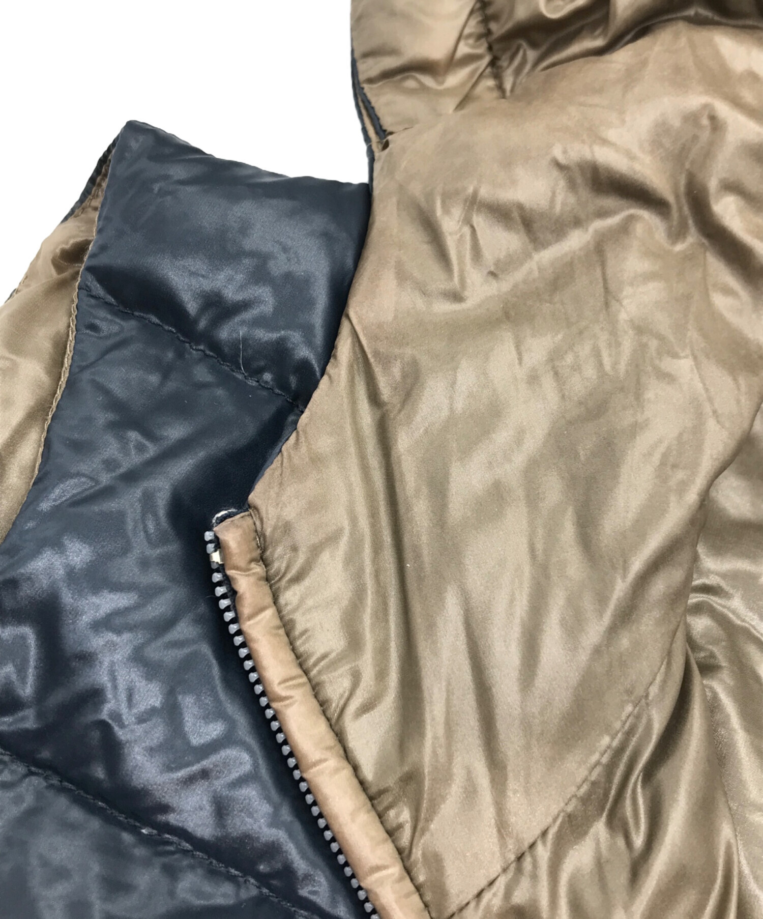中古・古着通販】HERNO (ヘルノ) リバーシブルダウンベスト ネイビー