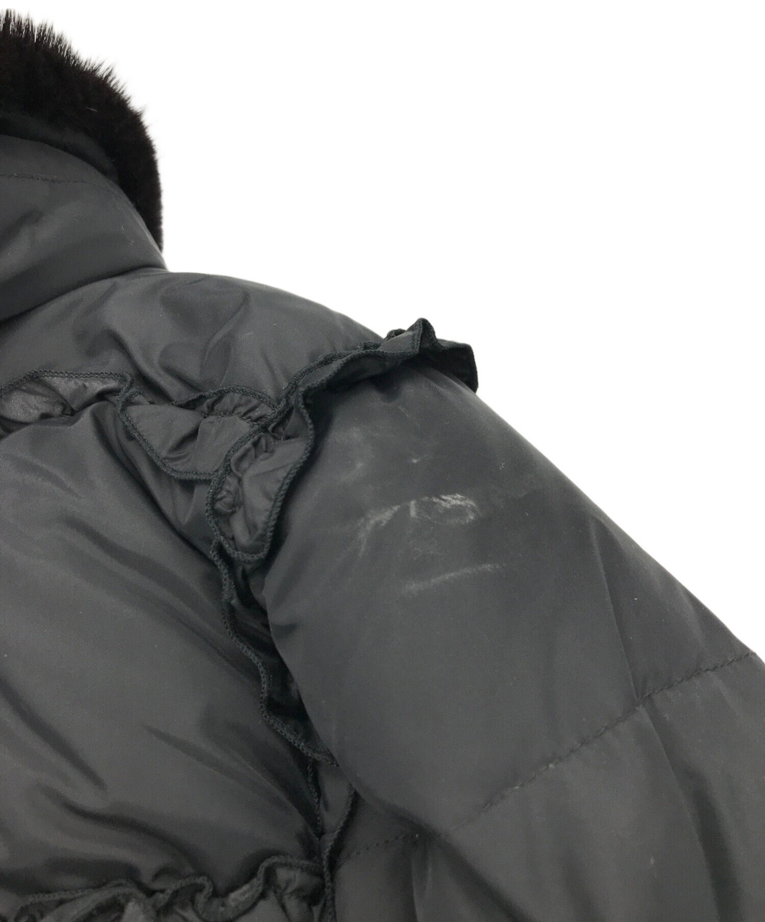 中古・古着通販】BLUMARINE (ブルマリン) ミンクファー付きダウン