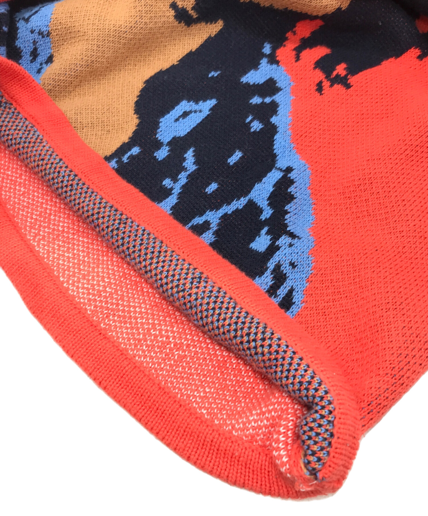 STUSSY ボブ・マーリー ニットセーター オレンジ STUSSY（ステューシー） ボブ・マーリーニットセーター セーター