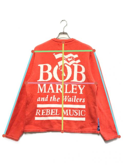 中古・古着通販】stussy (ステューシー) Bob marley sweater オレンジ