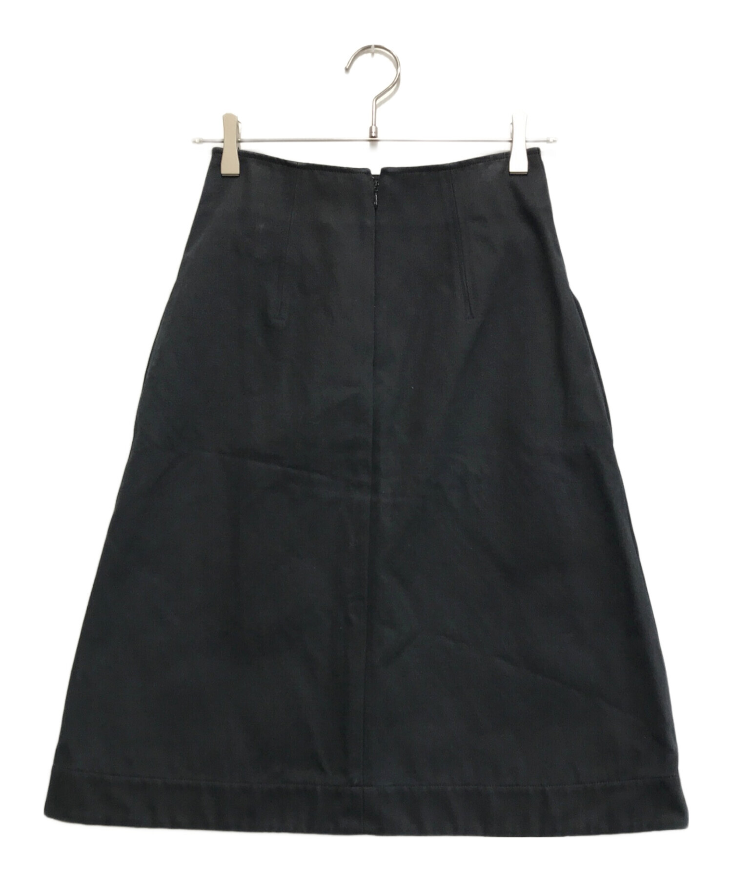 中古・古着通販】CELINE (セリーヌ) Aラインスカート ブラック サイズ 