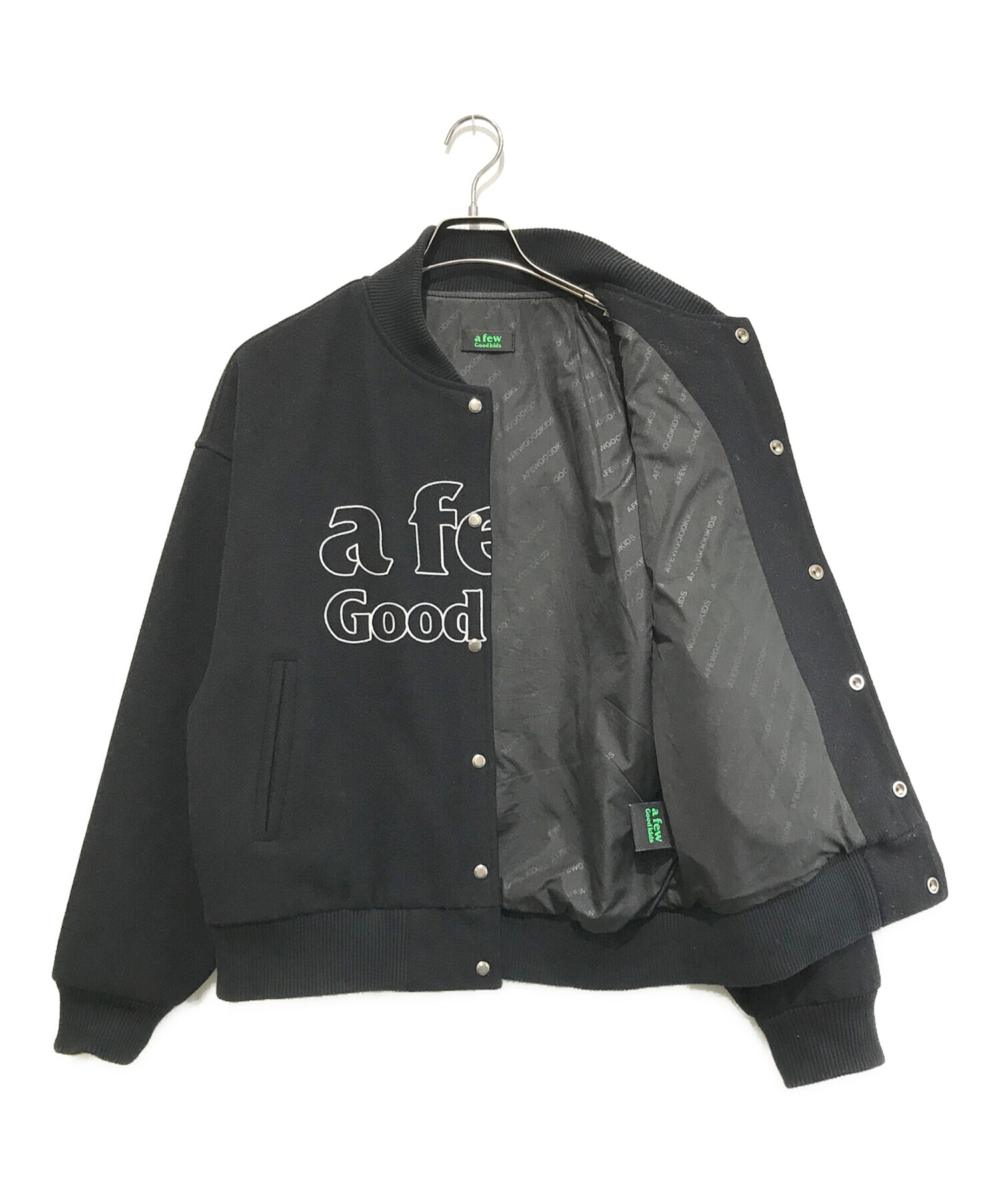 a few Goodkids 緑色 スタジャン A FEW GOOD KIDS AFGK スタジャン 