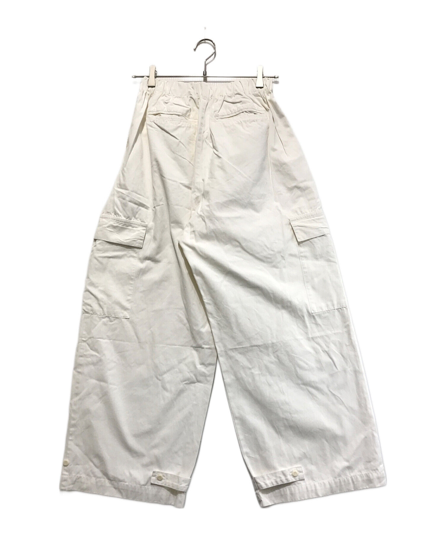 【タグ付新品】かぐれ　ユーティリティーイージーパンツ　ホワイト 中古・古着通販】KAGURE (カグレ) ユーティリティーイージーパンツ