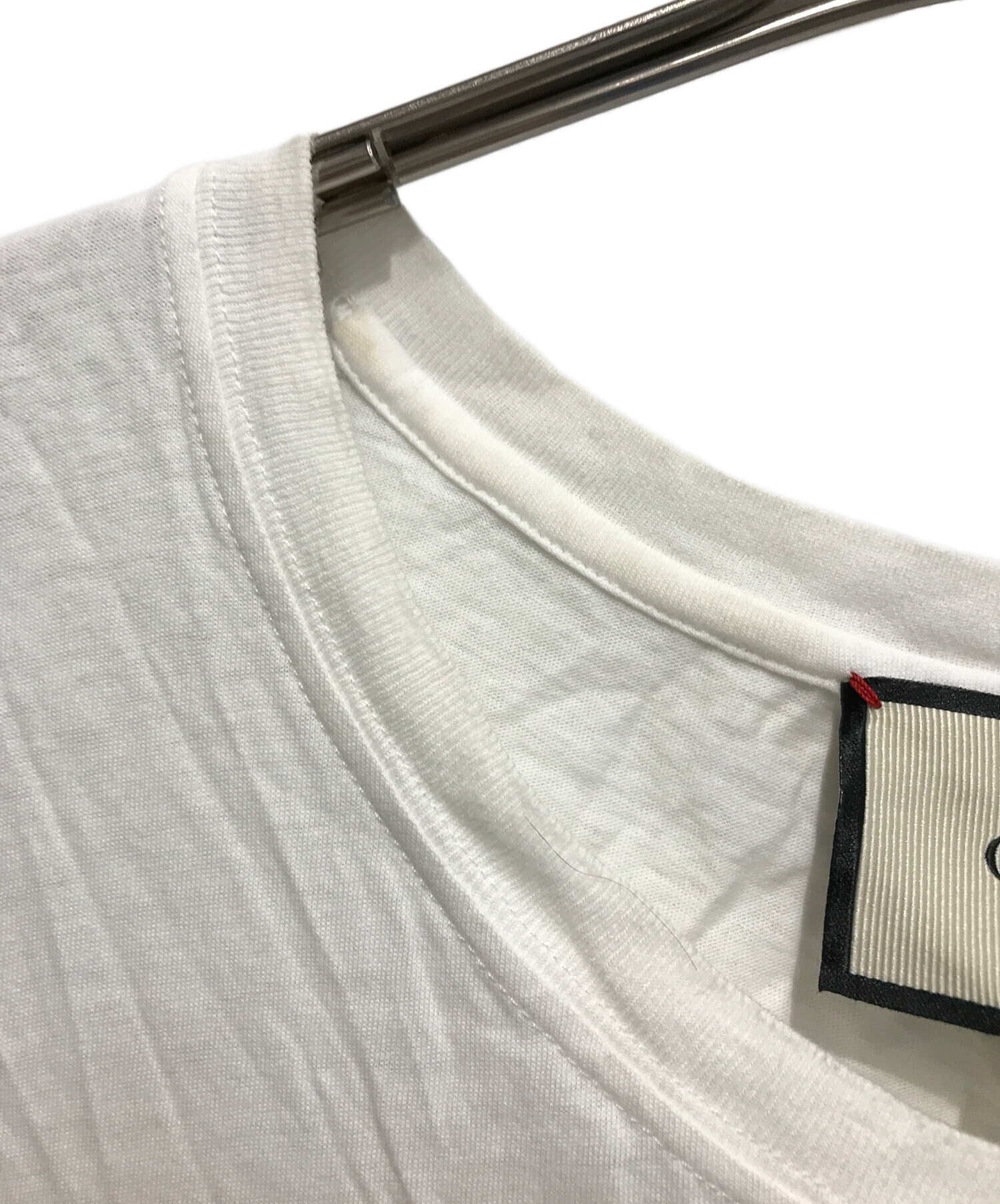 中古・古着通販】GUCCI (グッチ) シェリーラインロゴプリントTシャツ