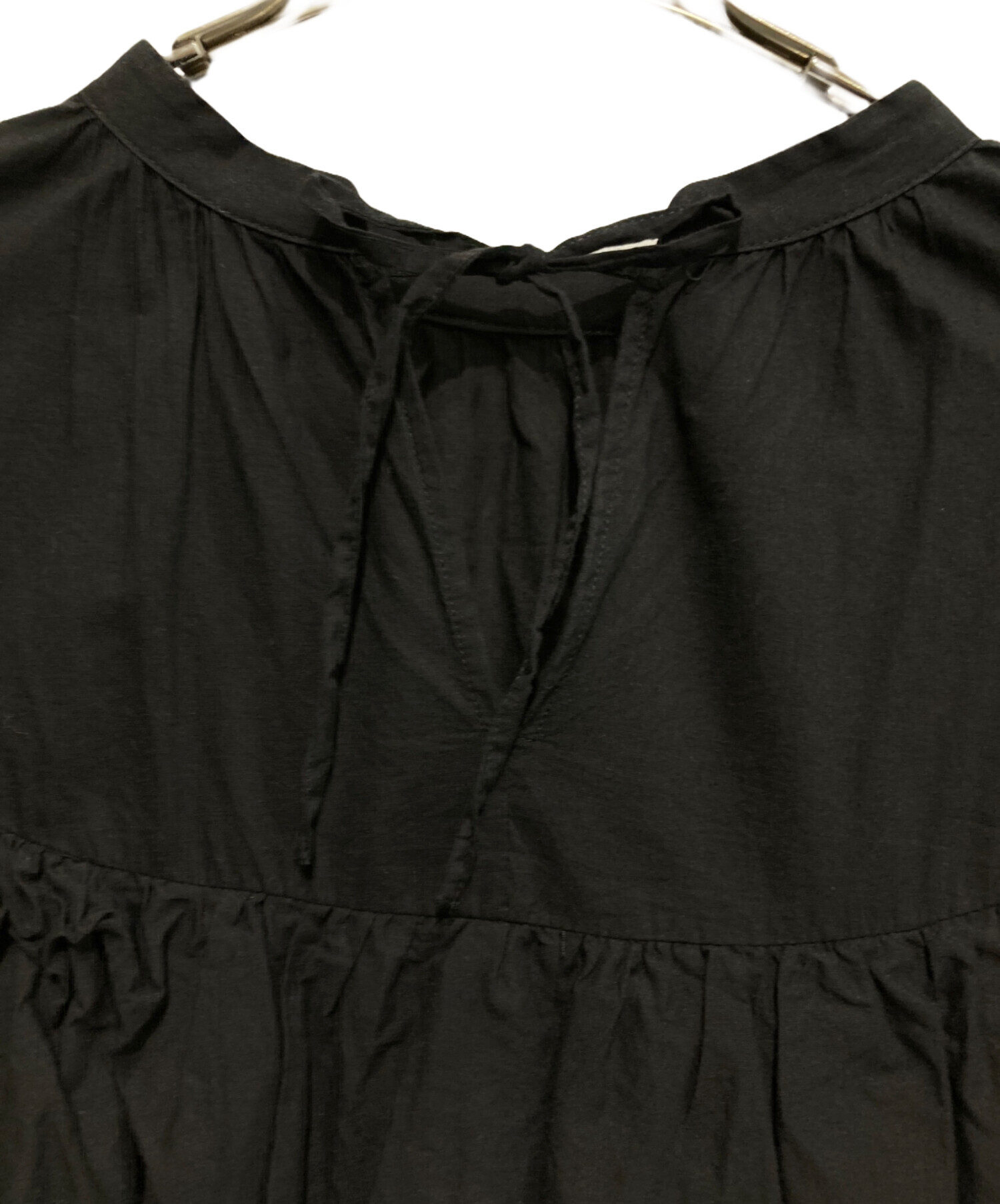 中古・古着通販】AMERI (アメリ) MEDI 2WAY COTTON FRILL TUNIC BLOUSE 