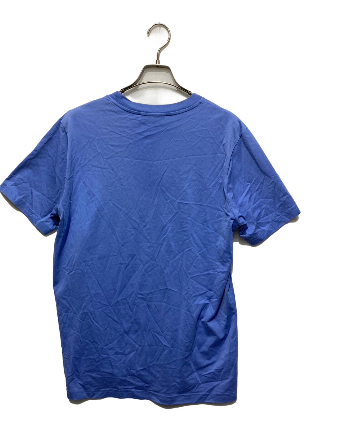 中古・古着通販】MARNI (マルニ) ロゴプリントTシャツ ブルー サイズ 