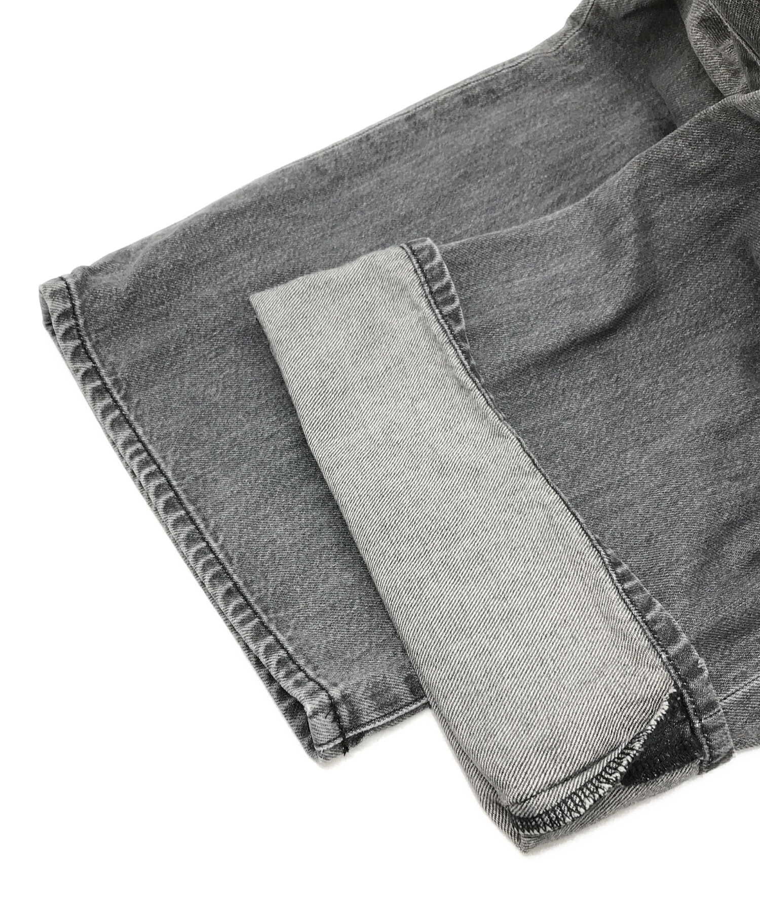 中古・古着通販】Whim Gazette (ウィムガゼット) ドロストデニムパンツ