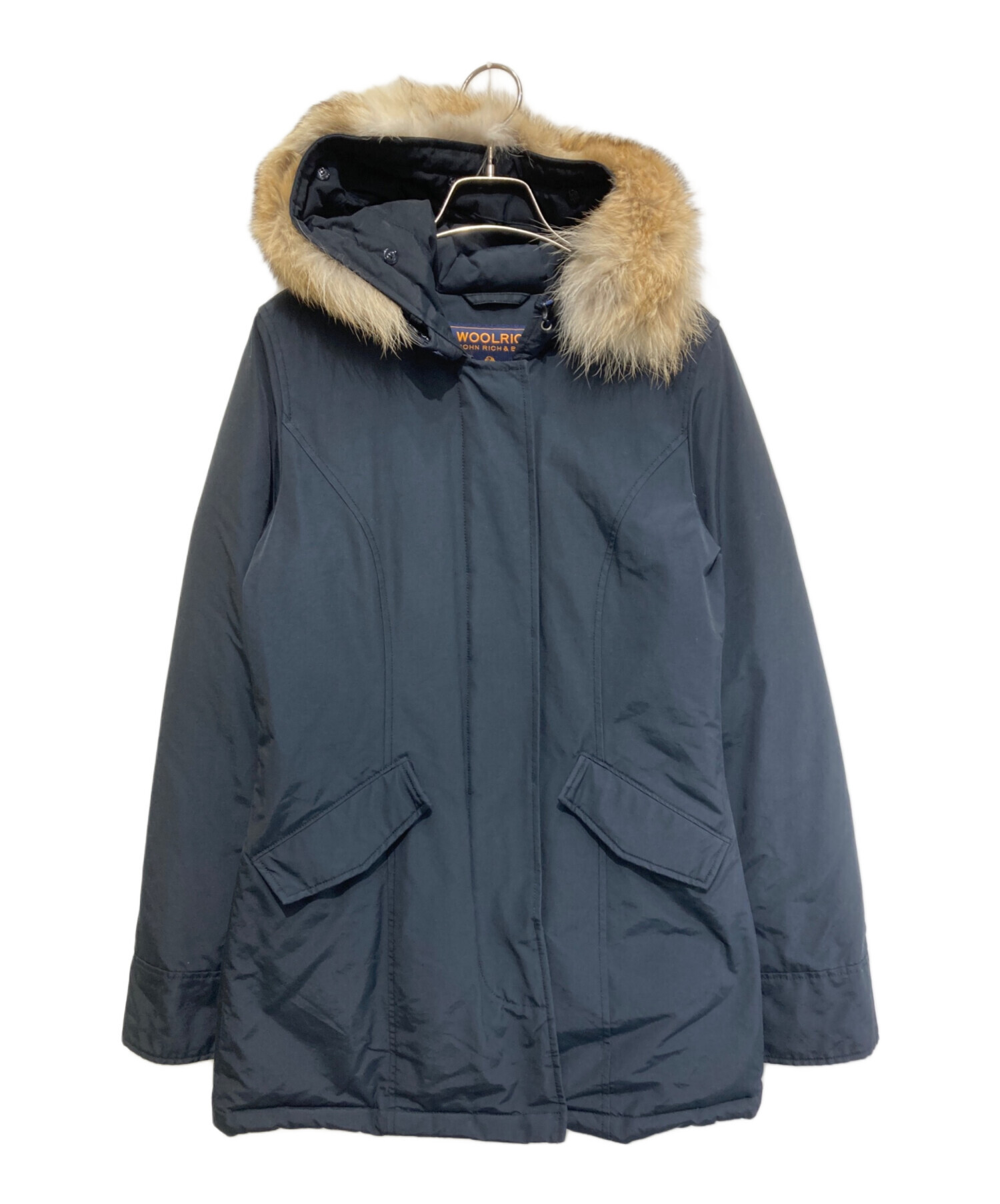 Woolrich ウールリッチ　フード付きブルゾン　XS ネイビー 中古・古着通販】WOOLRICH (ウールリッチ) ARCTIC PARKA ネイビー