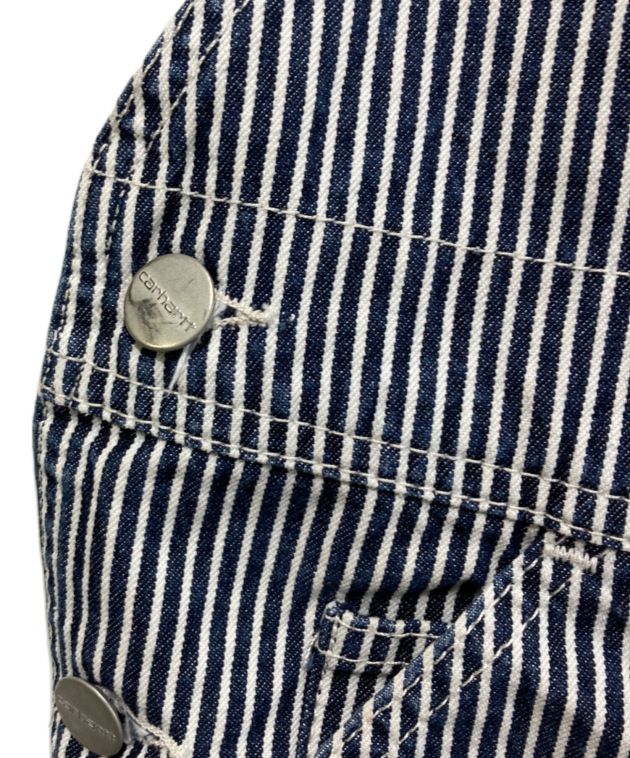 中古・古着通販】CarHartt (カーハート) ストライプオーバーオール