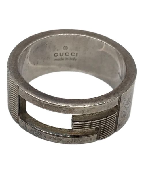 中古・古着通販】GUCCI (グッチ) リング シルバー サイズ:14号