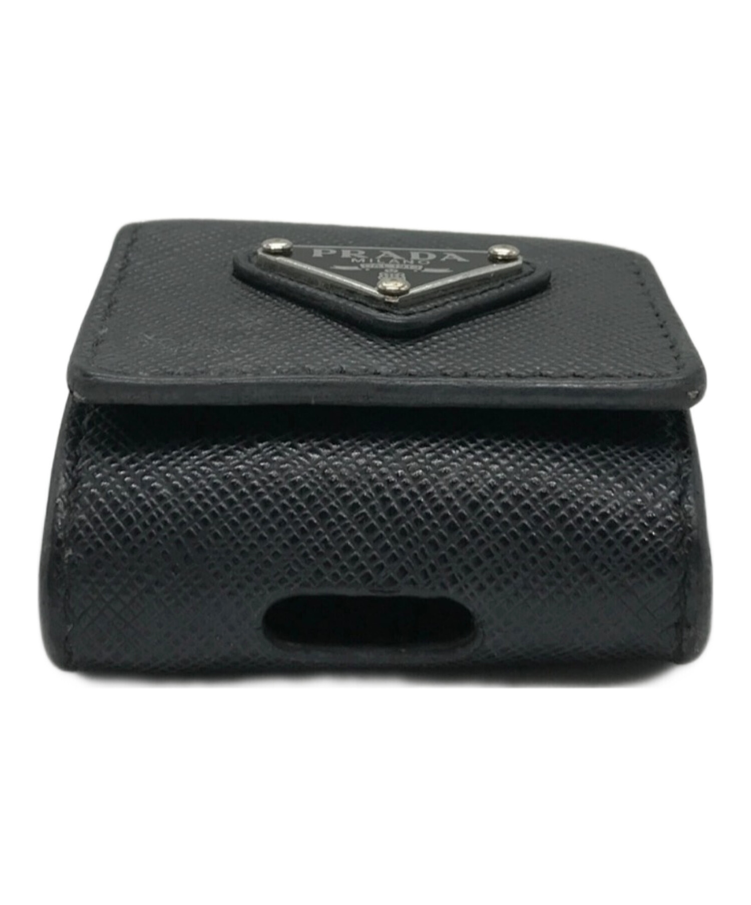 中古・古着通販】PRADA (プラダ) サフィアーノレザーAir Pods ケース