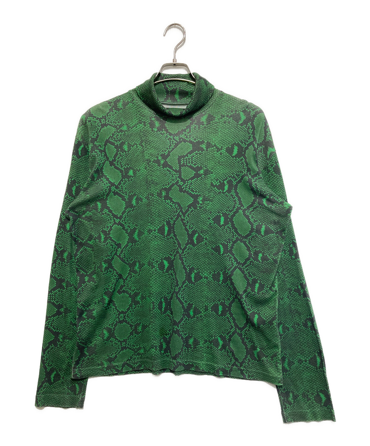 JOHN LAWRENCE SULLIVAN  パイソンプリントタートルネック 中古・古着通販】JOHN LAWRENCE SULLIVAN ULLIVAN PYTHON PRINTED