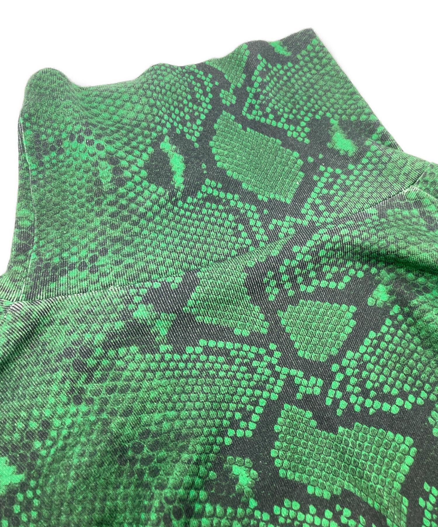 JOHN LAWRENCE SULLIVAN  パイソンプリントタートルネック 中古・古着通販】JOHN LAWRENCE SULLIVAN ULLIVAN PYTHON PRINTED