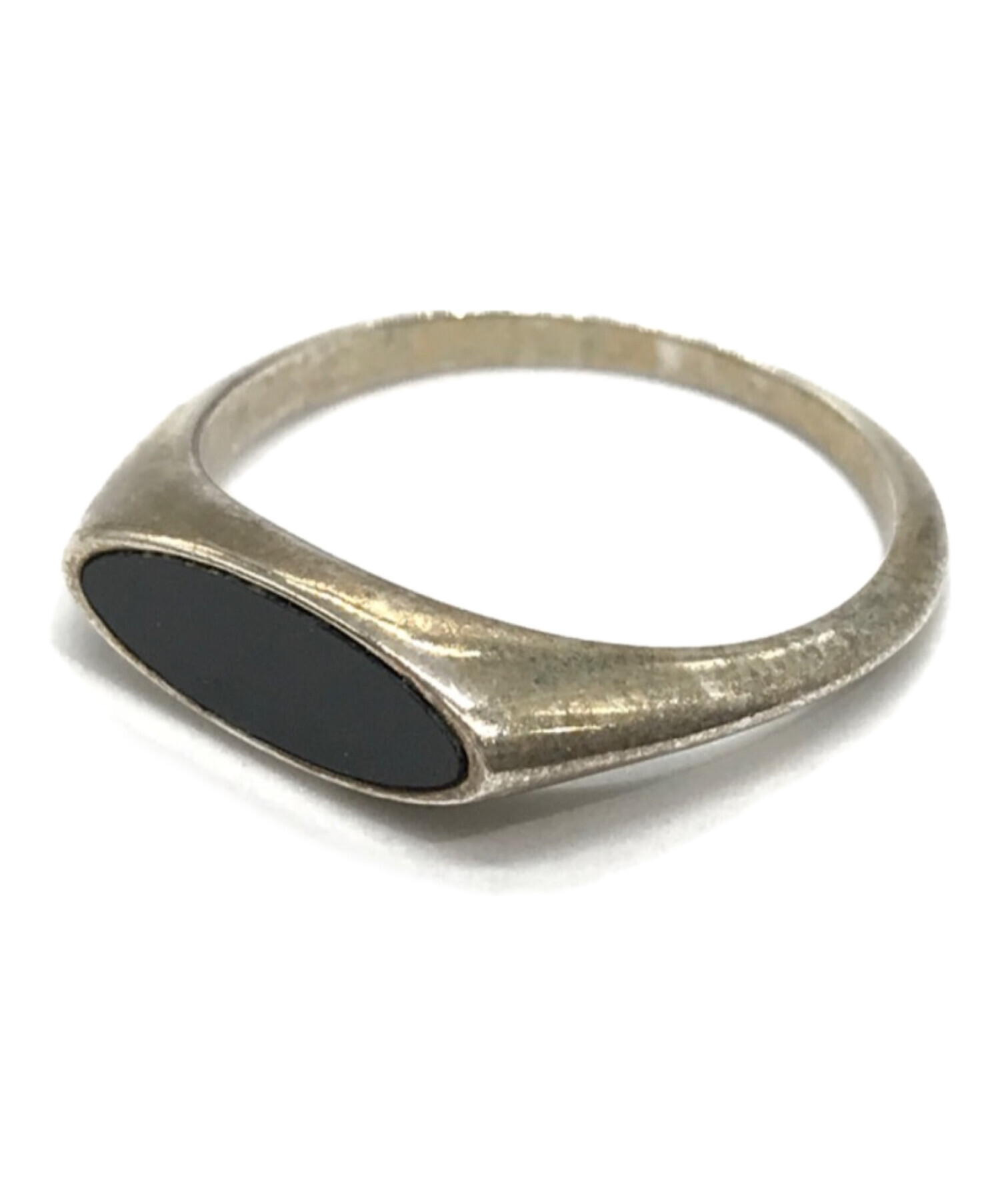 OX JEWELRY Oval Ring シルバー 19号 中古・古着通販】OX JEWELRY (オックスジュエリー) Oval Ring シルバー