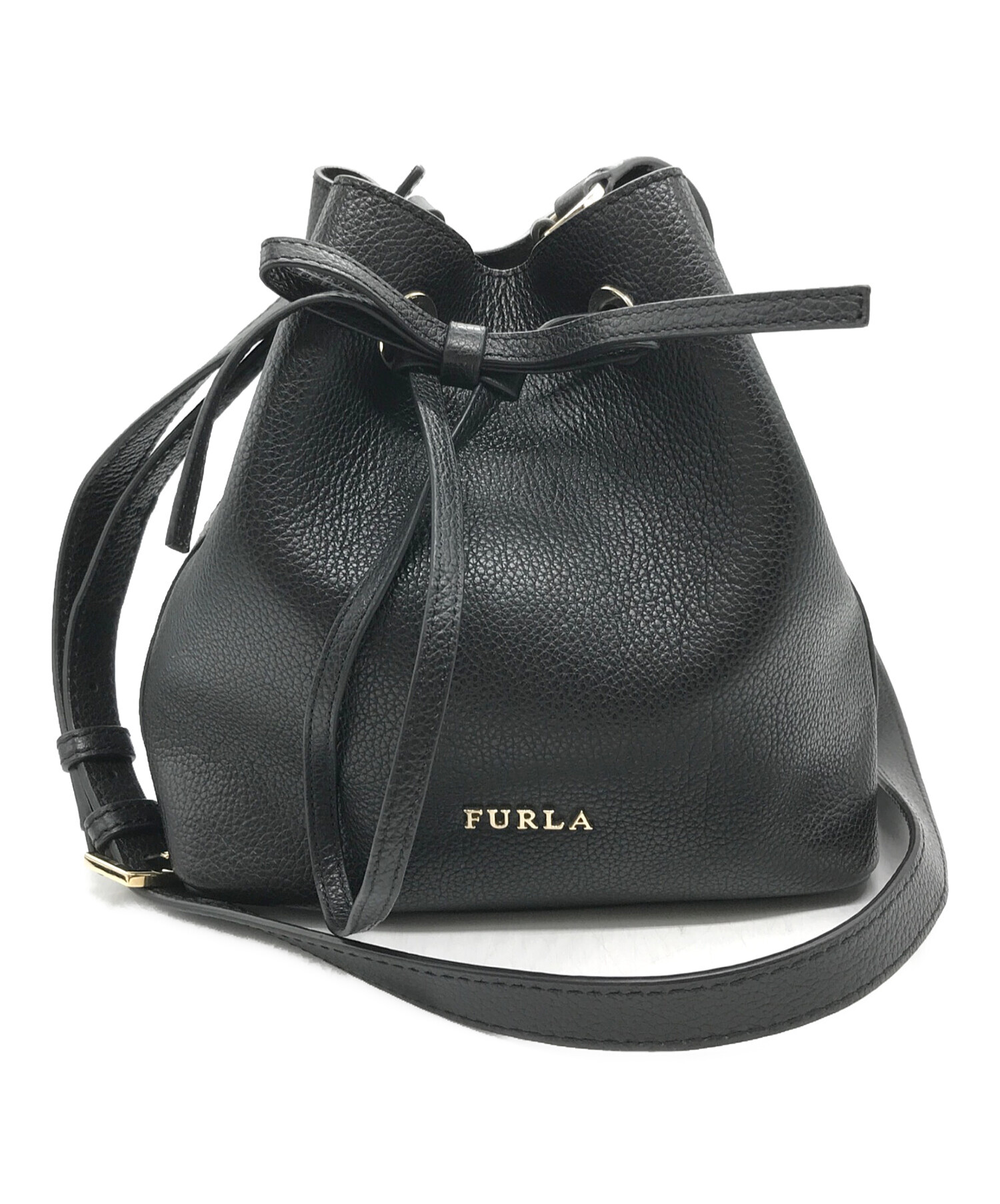 中古・古着通販】FURLA (フルラ) コスタンザ2WAYバッグ ブラック