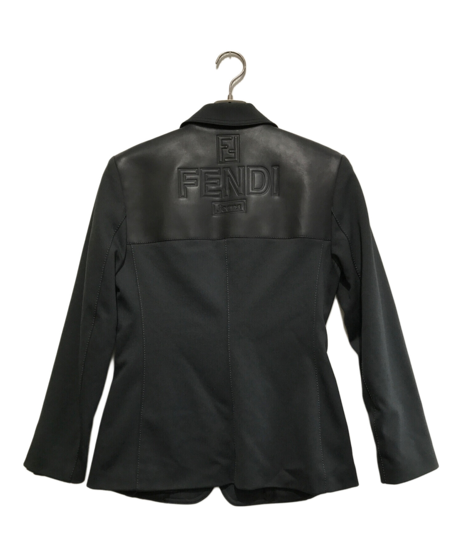 FENDI フェンディ ジャケット サイズ40 中古・古着通販】FENDI JEANS (フェンディ ジーンズ) 型押し