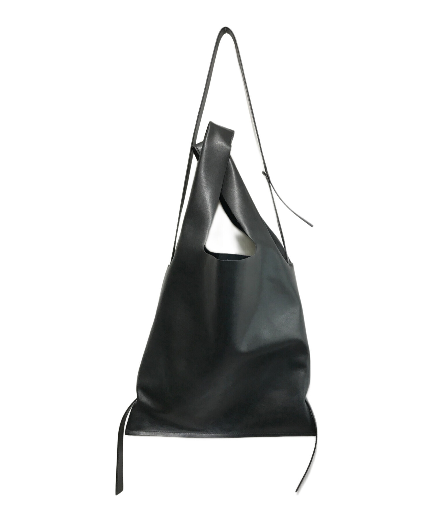中古・古着通販】AMERI (アメリ) UND REFINED LEATHER BAG ブラック 