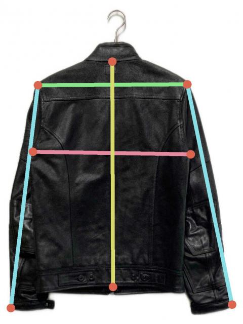 中古・古着通販】G-STAR RAW (ジースターロゥ) レザーライダース