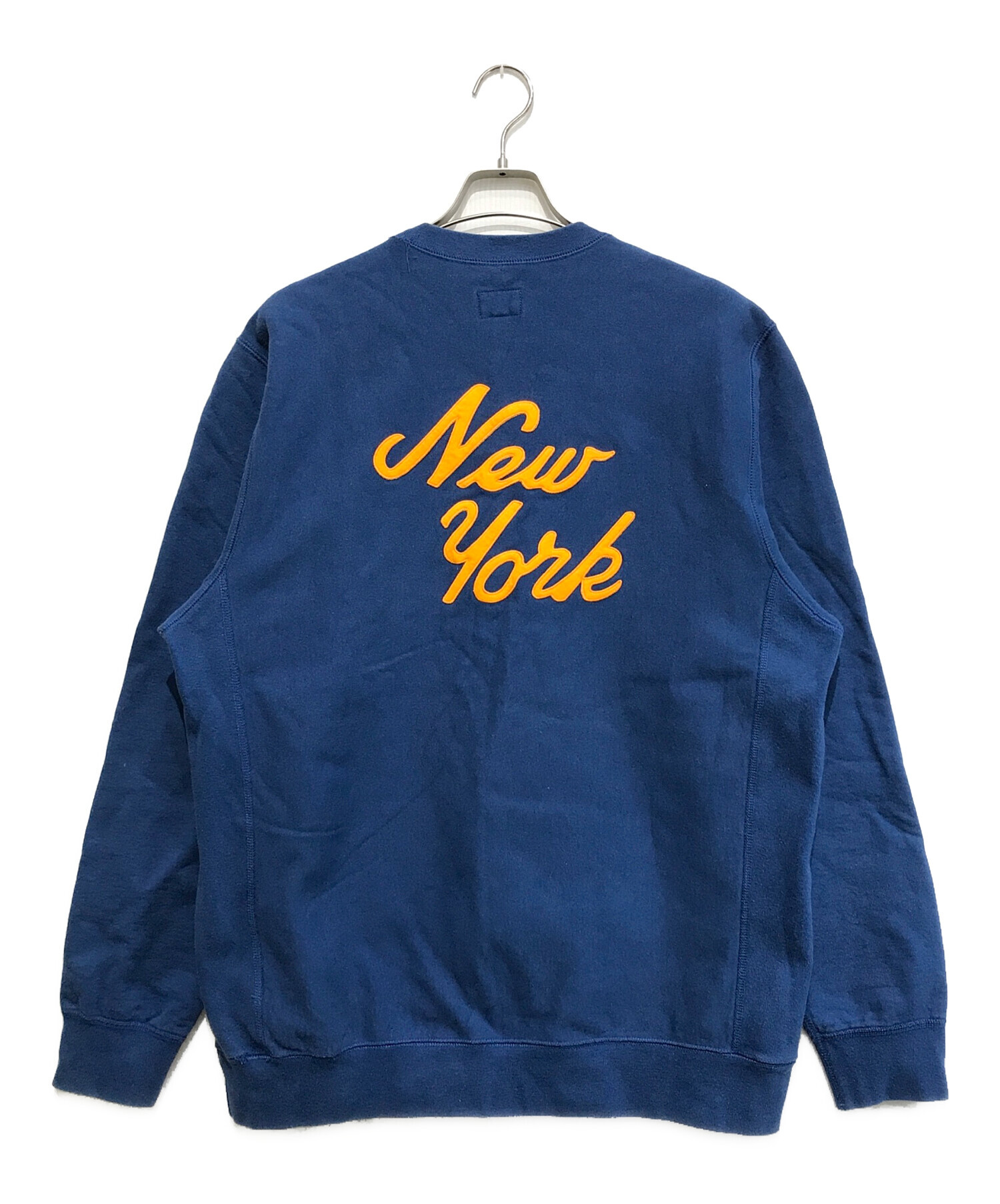 中古・古着通販】Noah (ノア) 刺繍クルーネックスウェット ネイビー