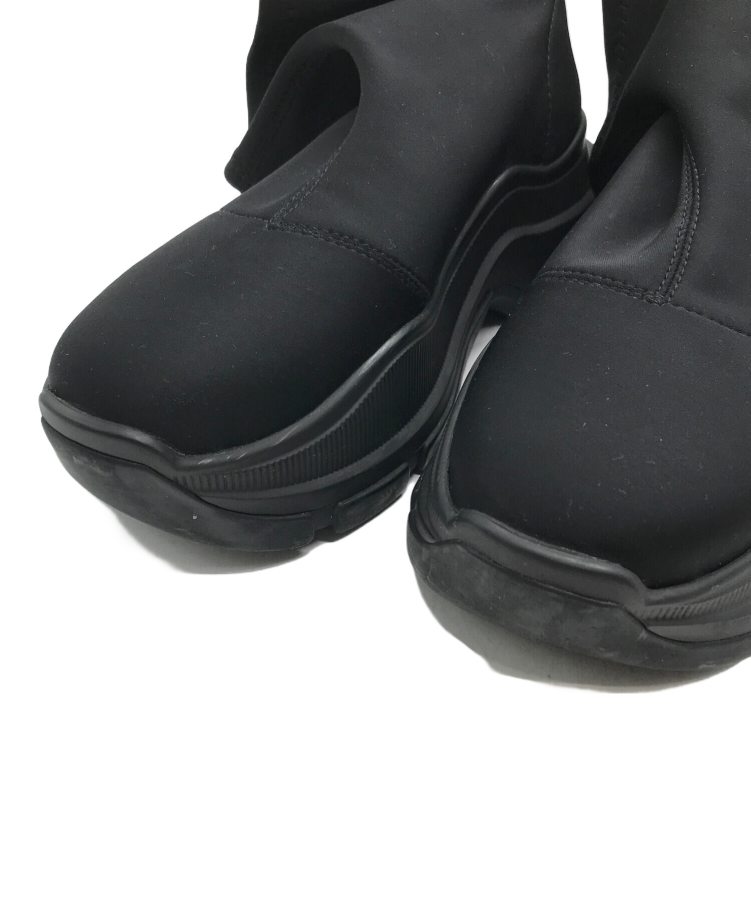 中古・古着通販】YELLO (イエロー) TOKYO BLACK DOUBLE SNEAKER SHORT