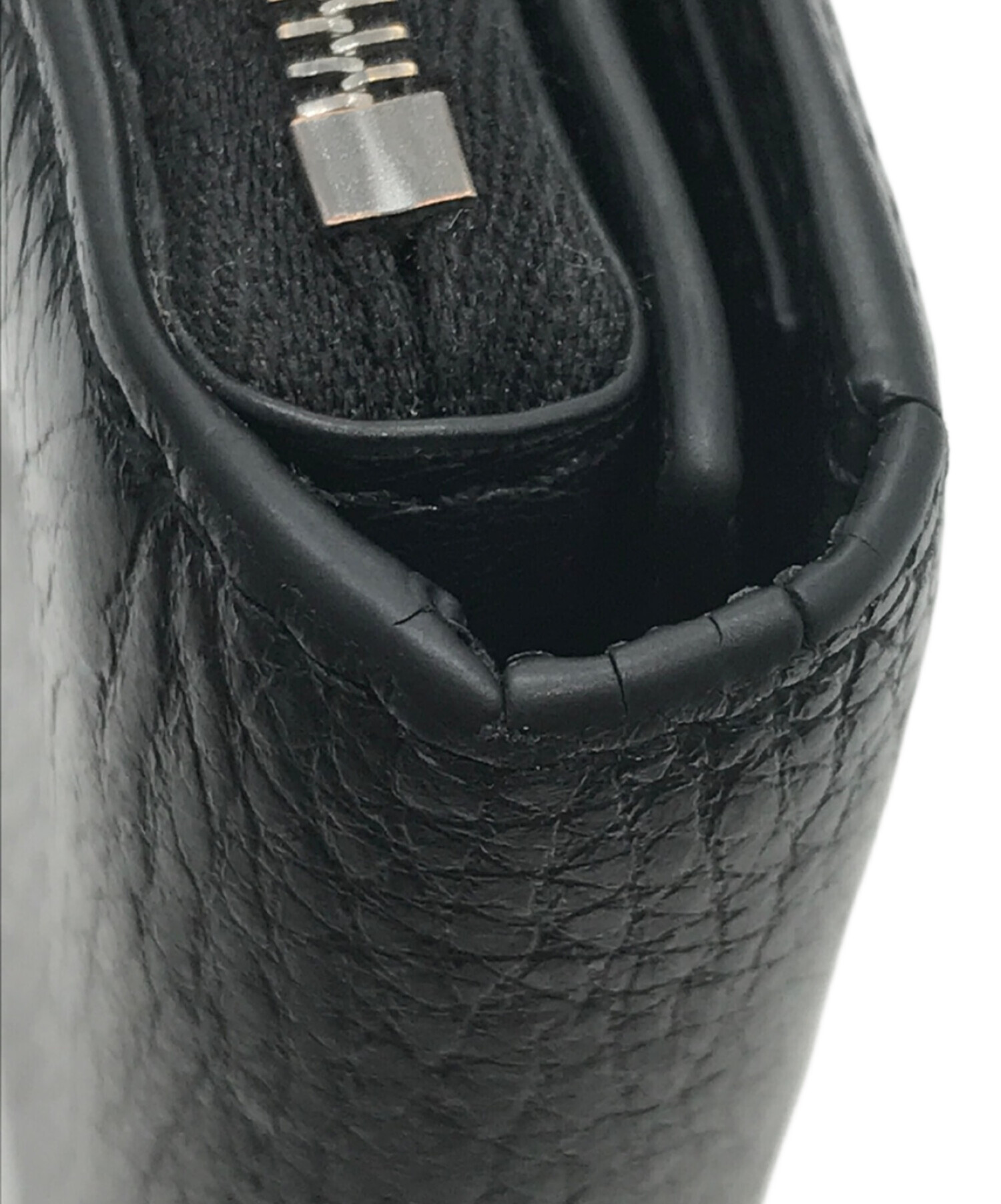 中古・古着通販】Aeta (アエタ) レザーウォレット ブラック｜ブランド