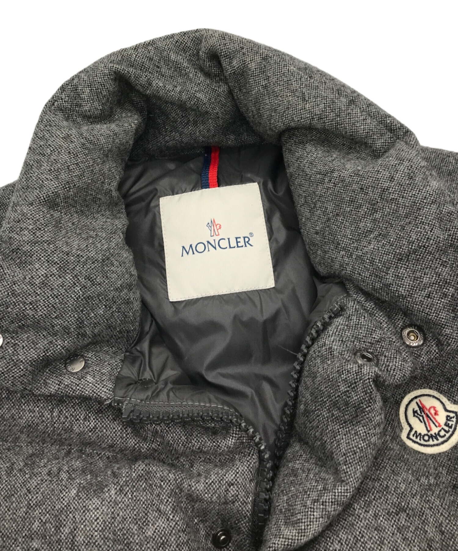 中古・古着通販】MONCLER (モンクレール) TIB GILET グレー｜ブランド