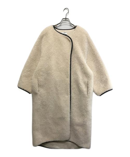 中古・古着通販】AKTE (アクテ) パイピングロングボアコート