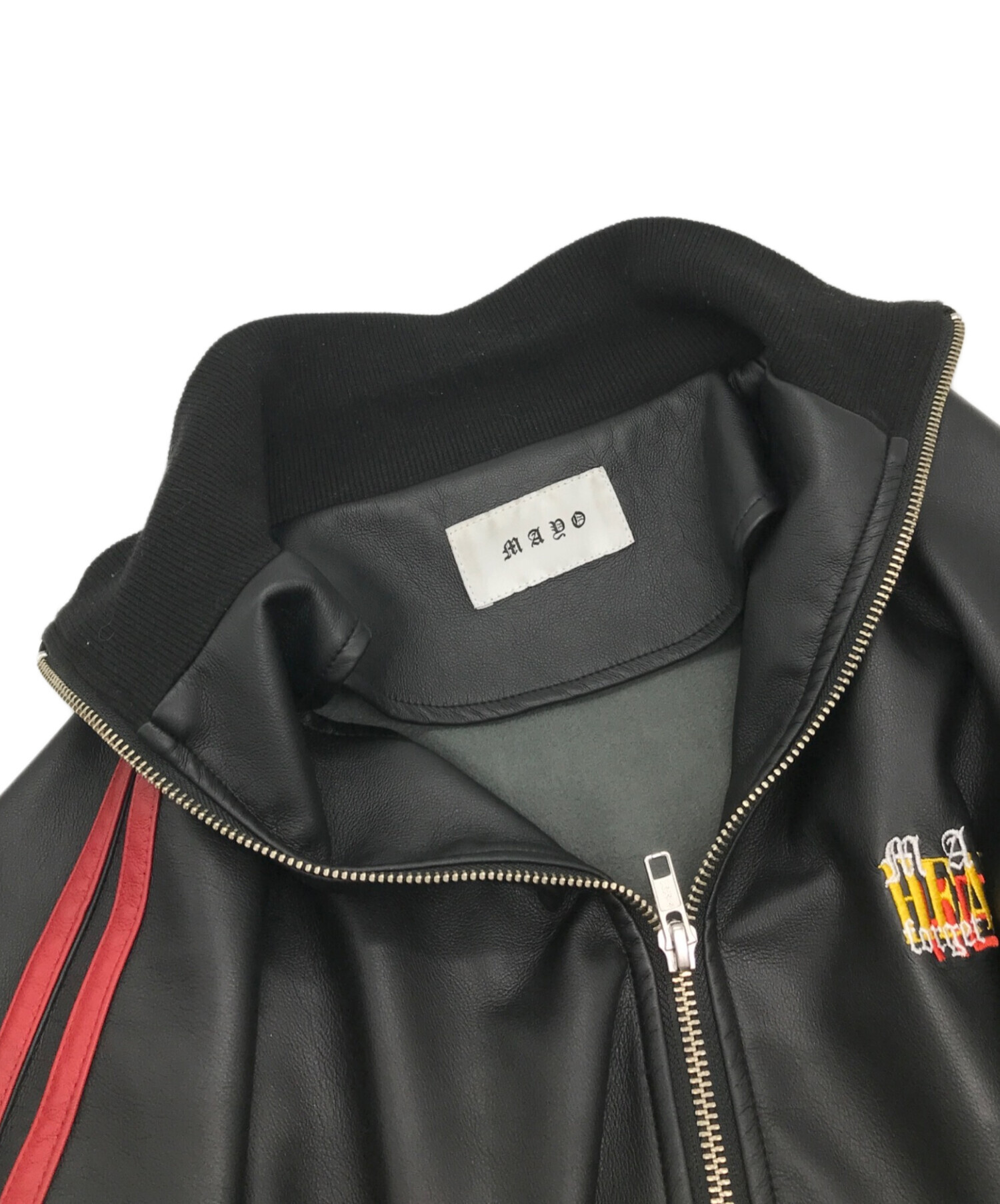 中古・古着通販】MAYO (メイヨー) 別注PU TRACK JACKET ブラック 