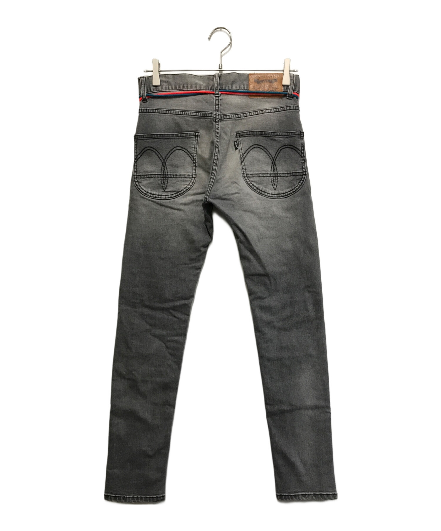 中古・古着通販】glamb (グラム) Sylvester skinny denim グレー 