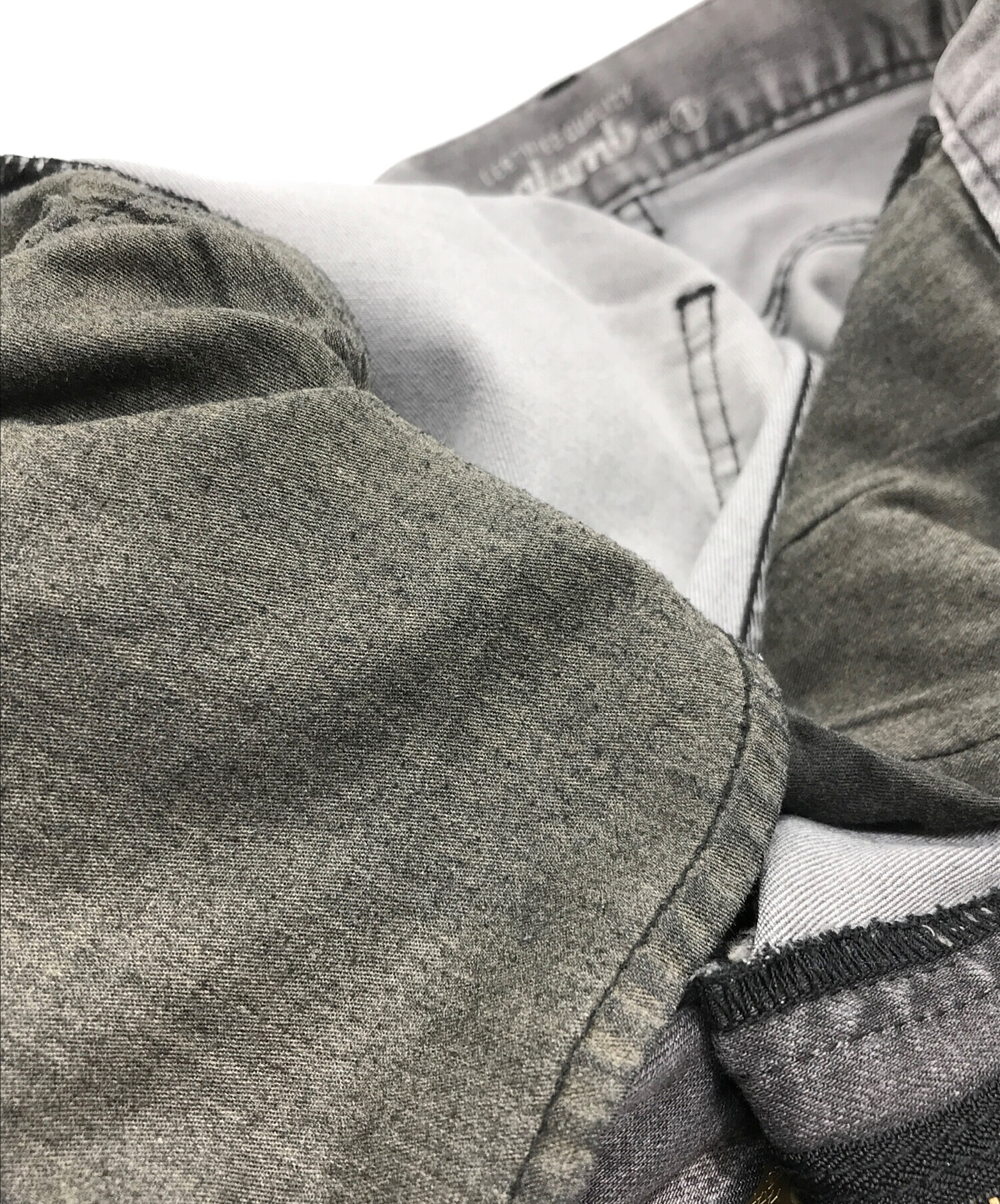 中古・古着通販】glamb (グラム) Sylvester skinny denim グレー 
