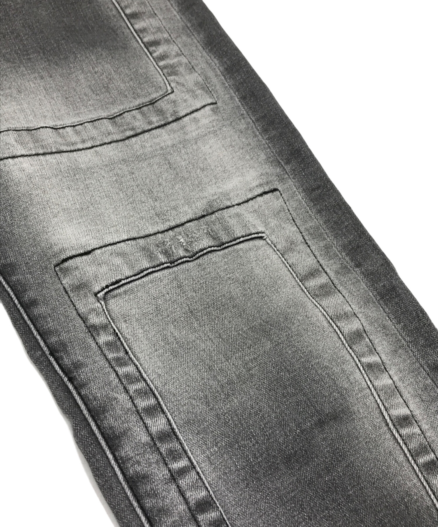 中古・古着通販】glamb (グラム) Sylvester skinny denim グレー 