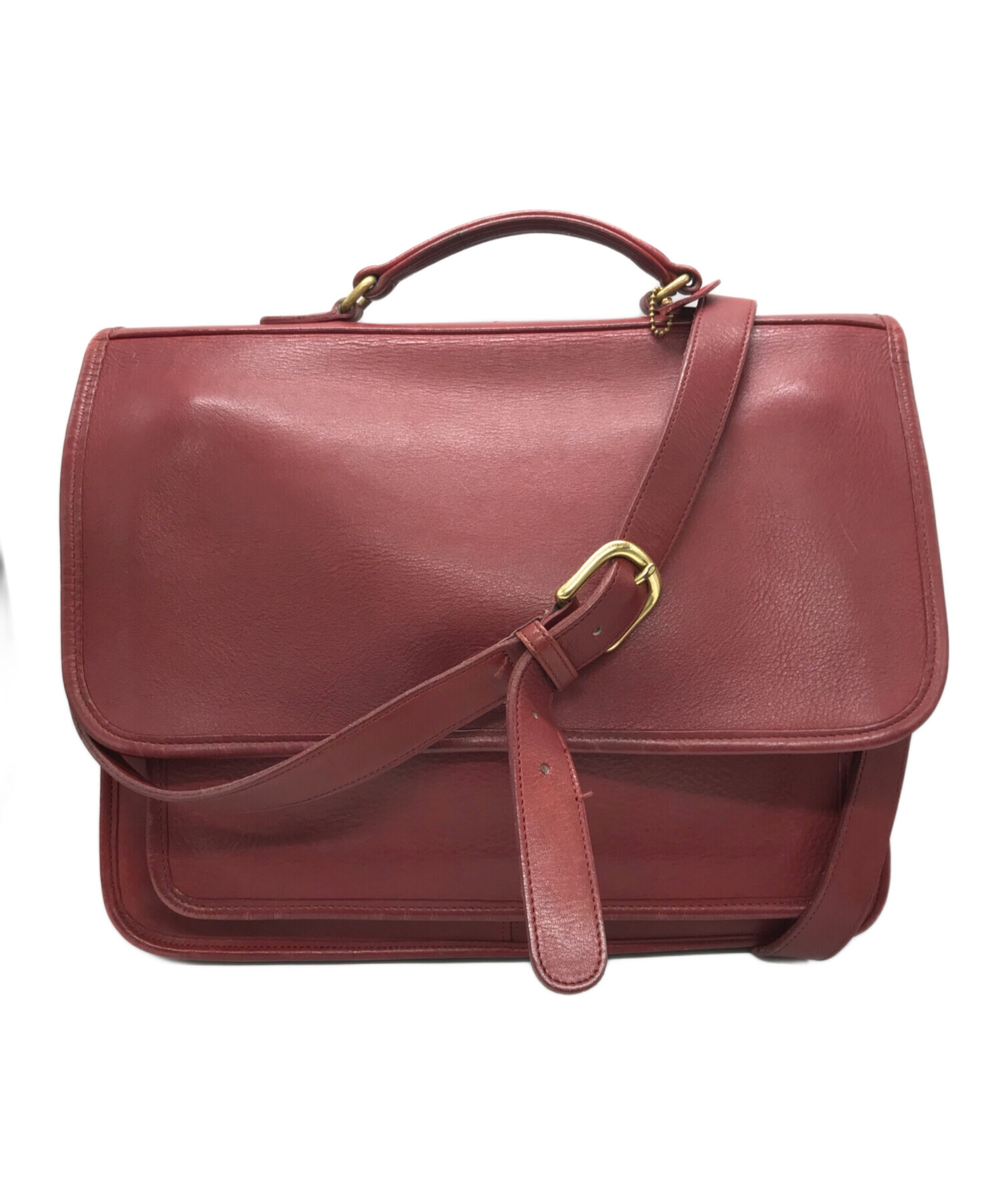中古・古着通販】COACH (コーチ) ヴィンテージレザーショルダー - バッグ